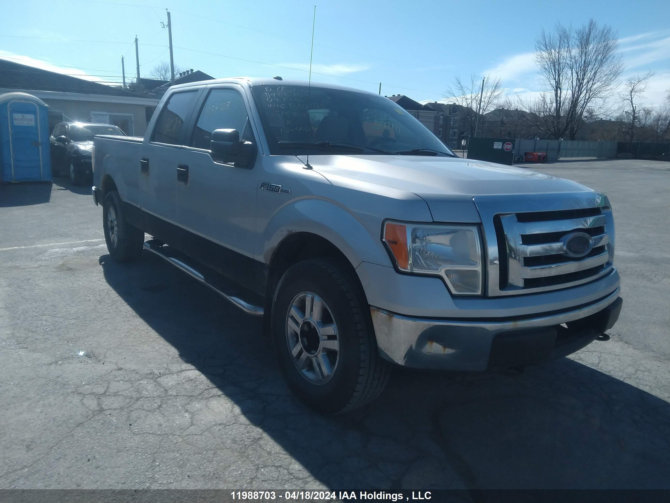 ford f-150 2009 1ftpw14v29fb07098