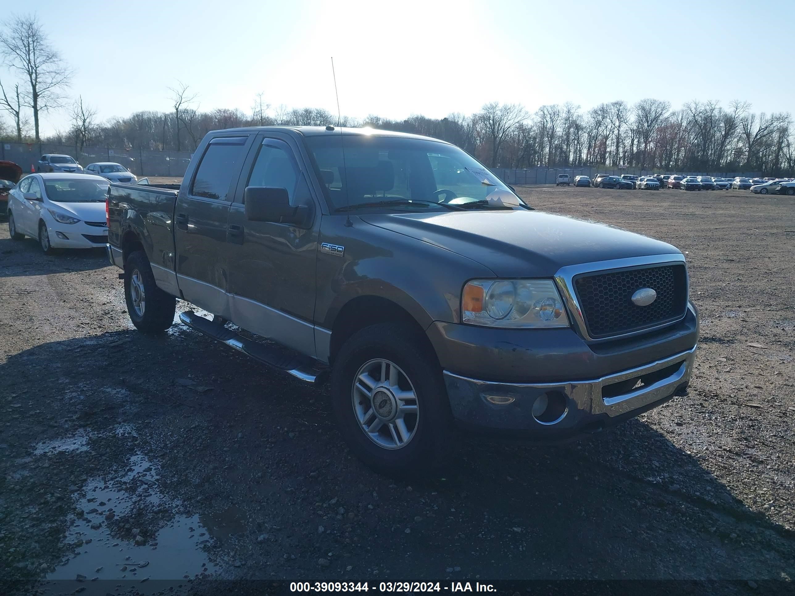 ford f-150 2007 1ftpw14v37fa23093