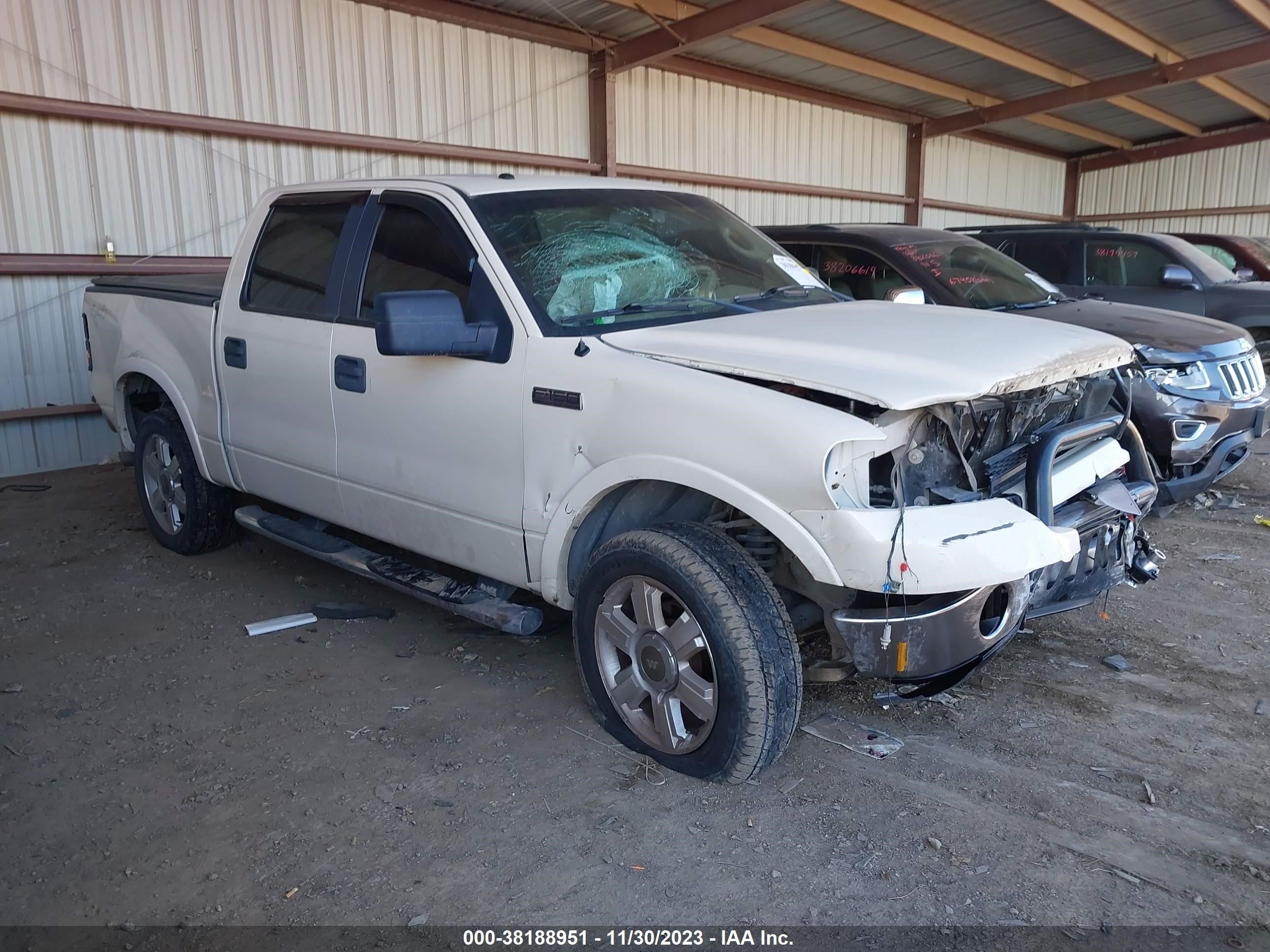 ford f-150 2007 1ftpw14v57fb59449