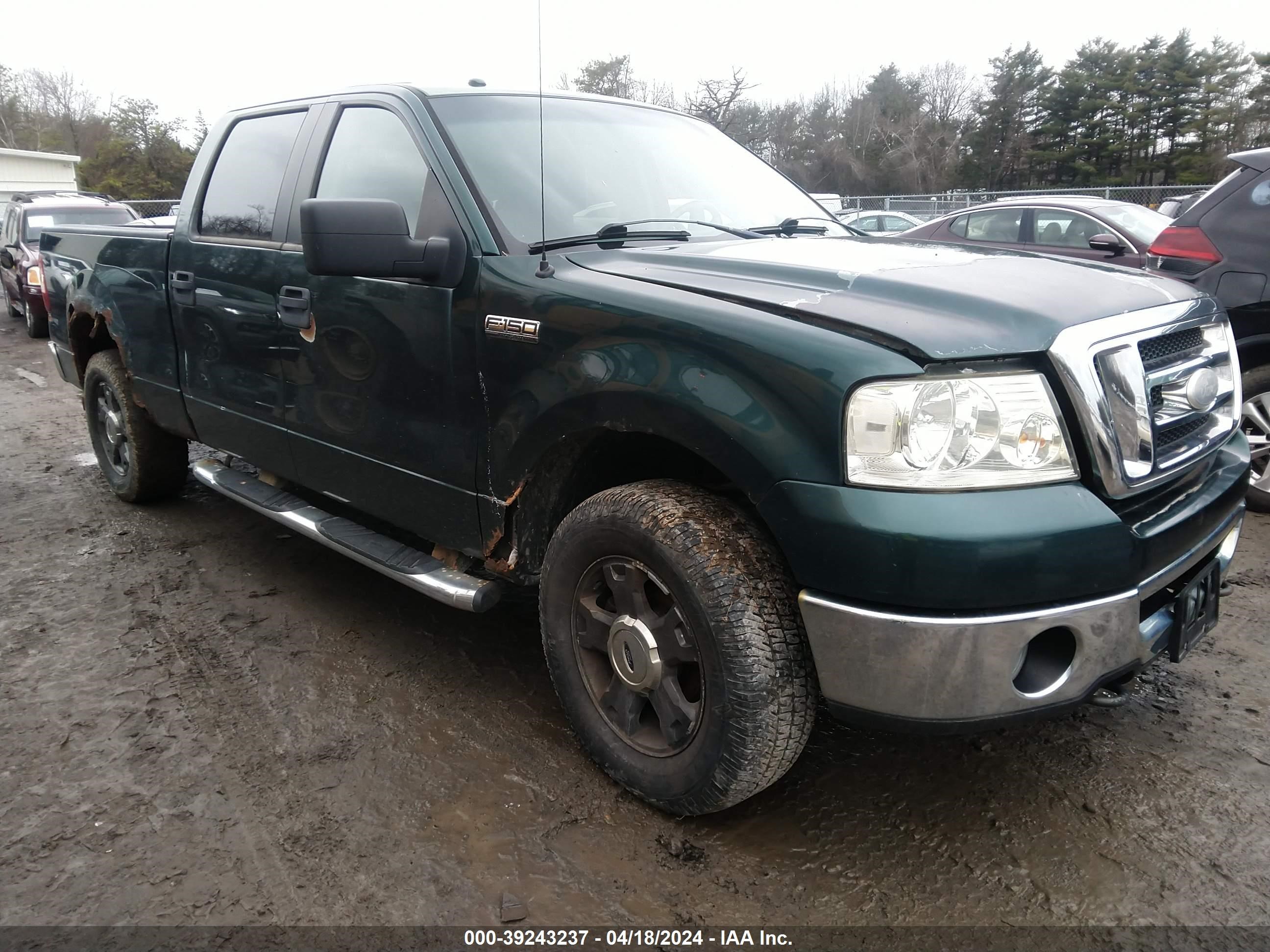 ford f-150 2008 1ftpw14v58ke40286