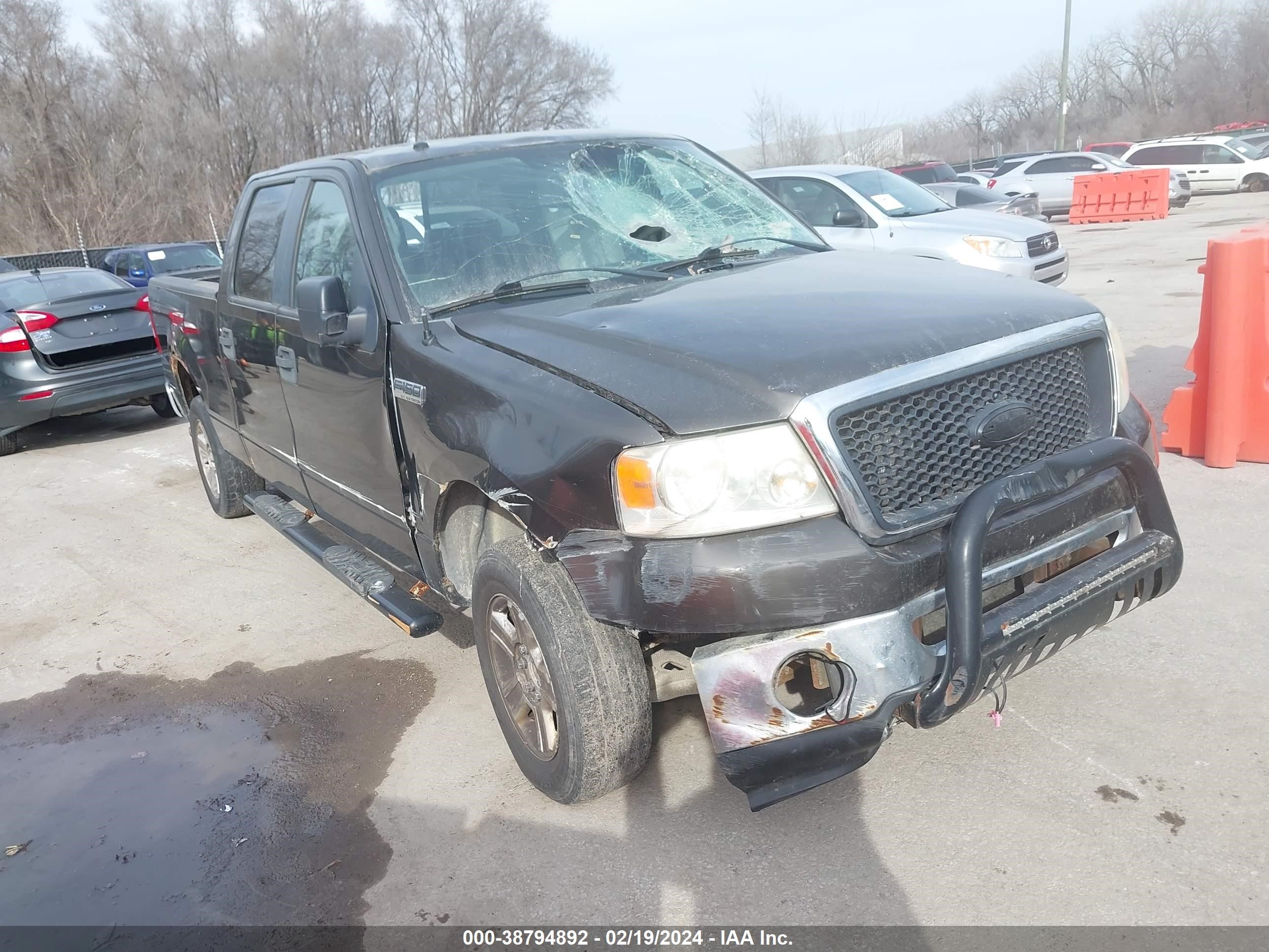 ford f-150 2007 1ftpw14v67fa36548