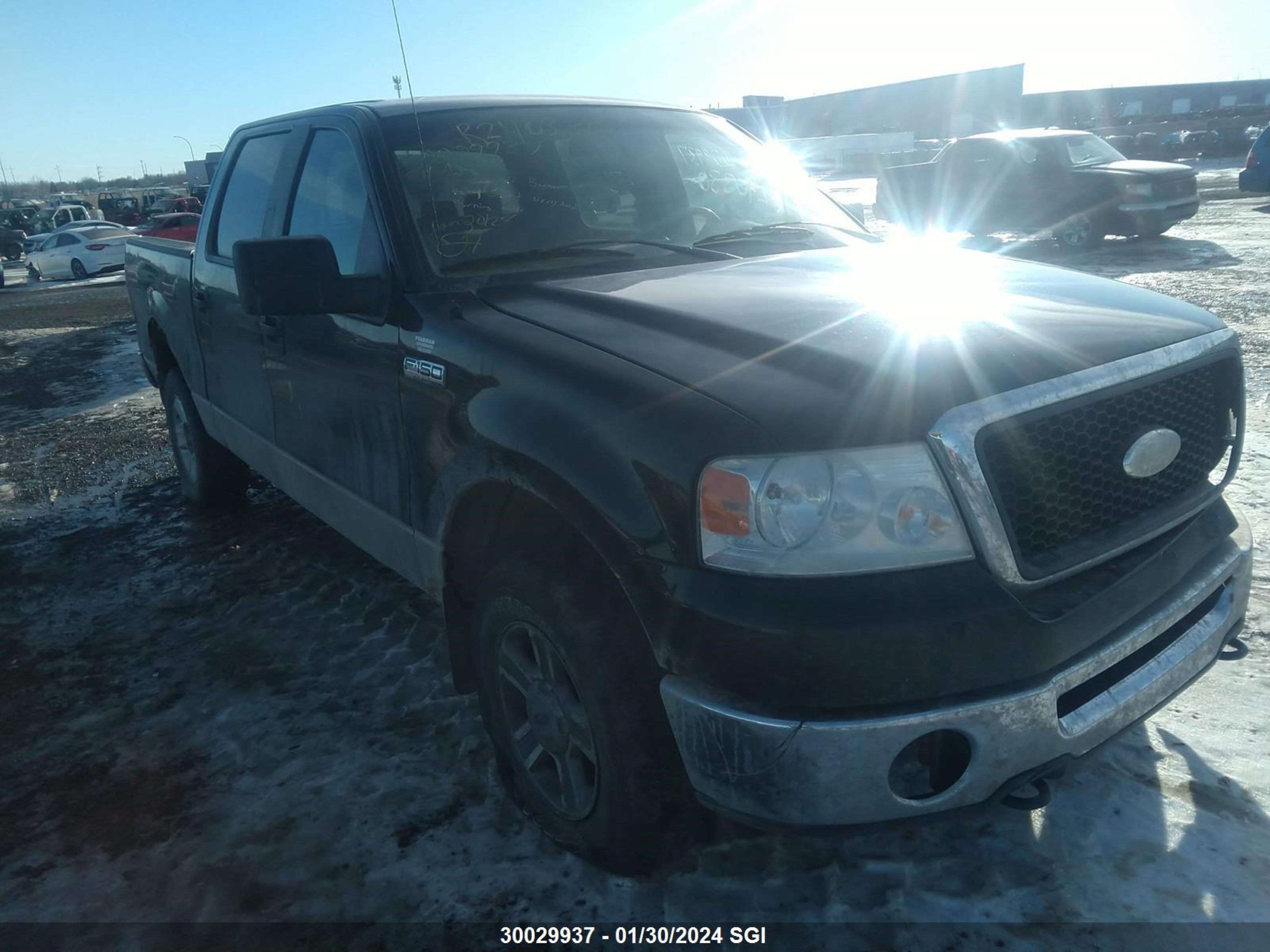 ford f-150 2007 1ftpw14v77fa95866