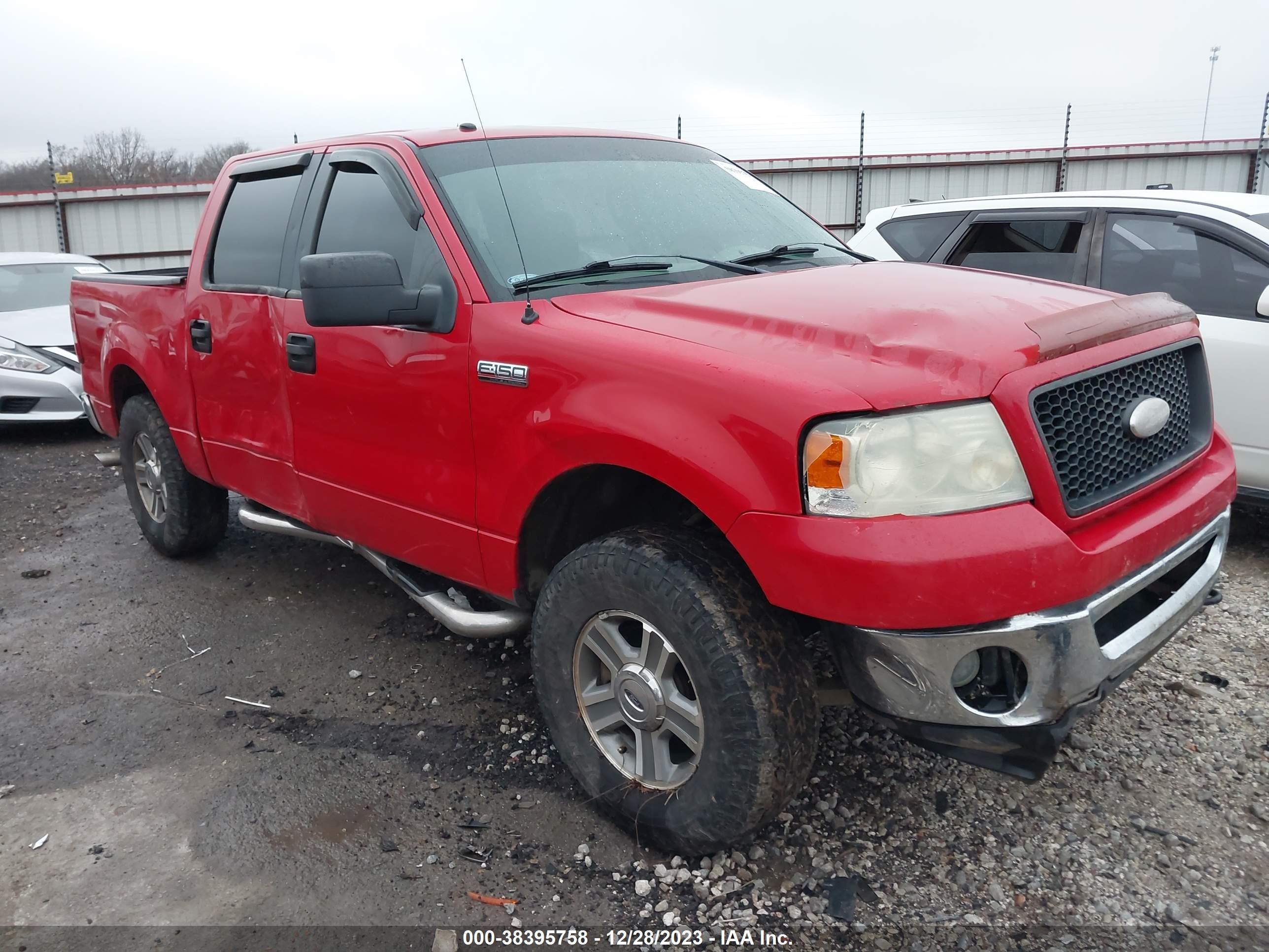 ford f-150 2006 1ftpw14v86kd82980