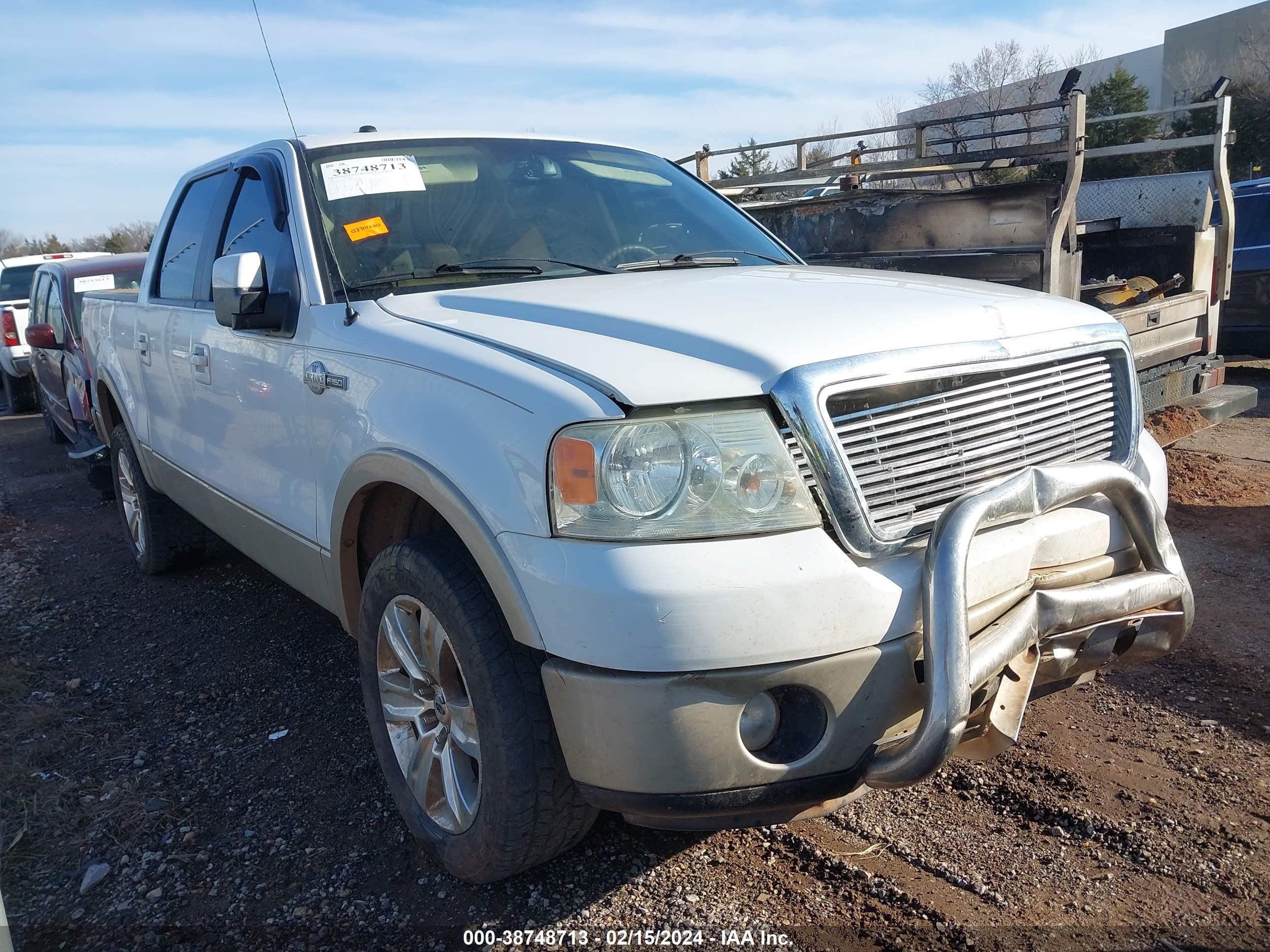 ford f-150 2007 1ftpw14v97kc09955