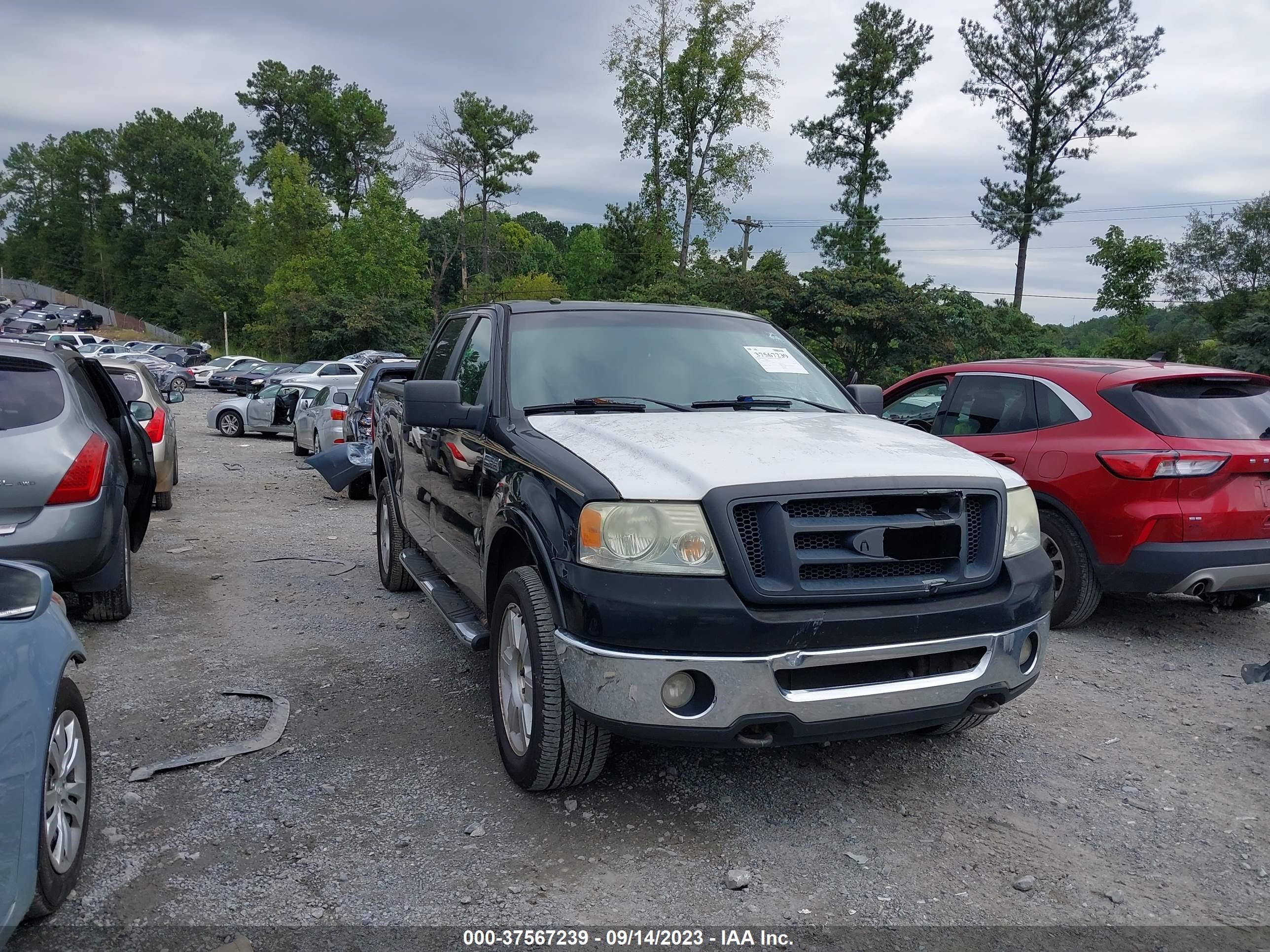 ford f-150 2008 1ftpw14v98fb90141