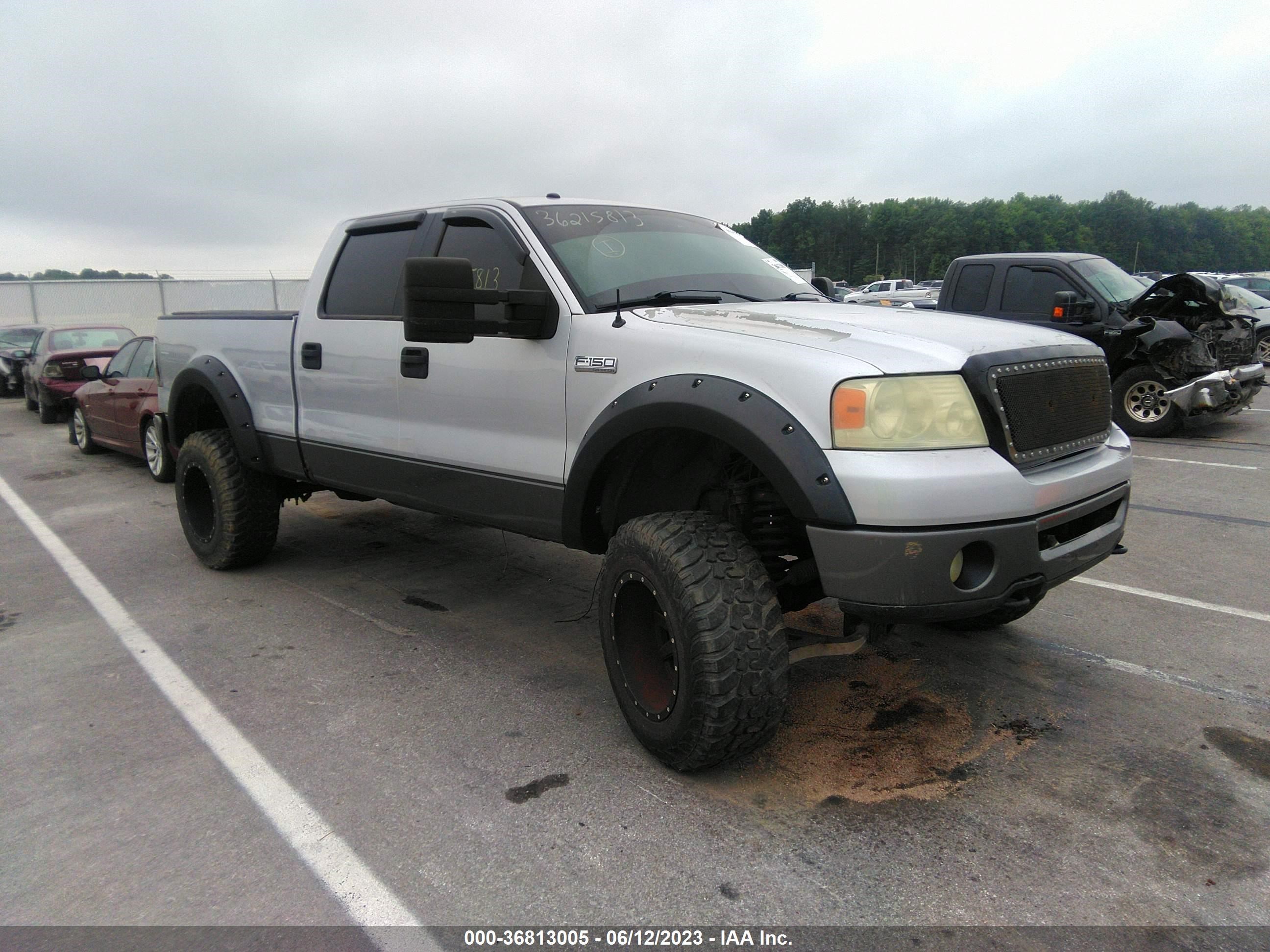 ford f-150 2006 1ftpw14vx6fb64354