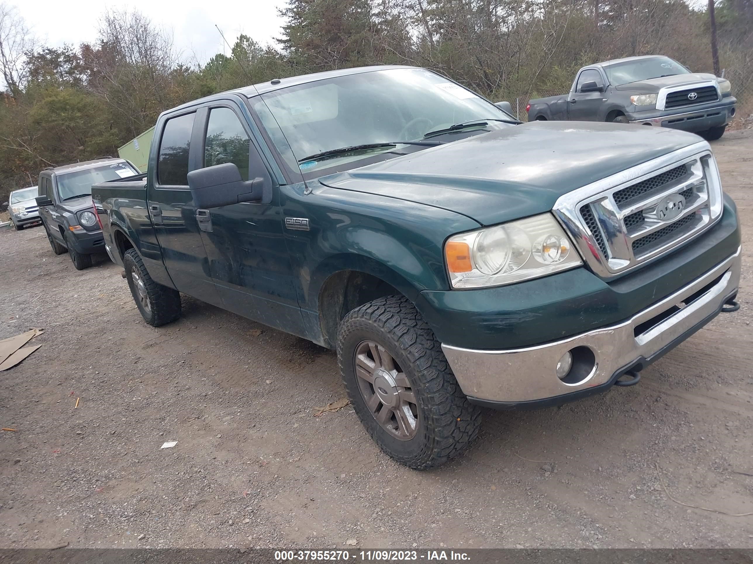 ford f-150 2008 1ftpw14vx8fb00656