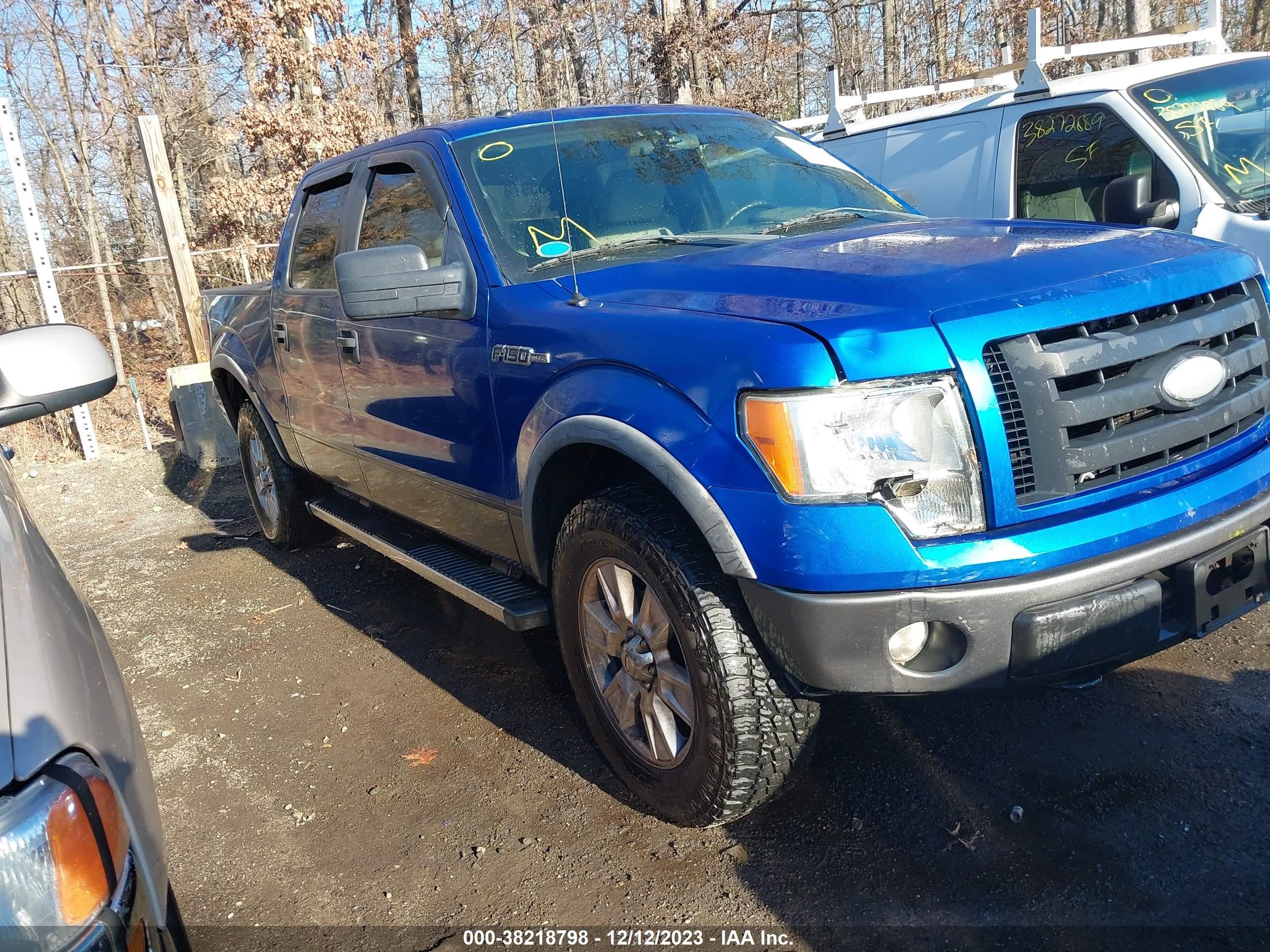 ford f-150 2009 1ftpw14vx9fa42534