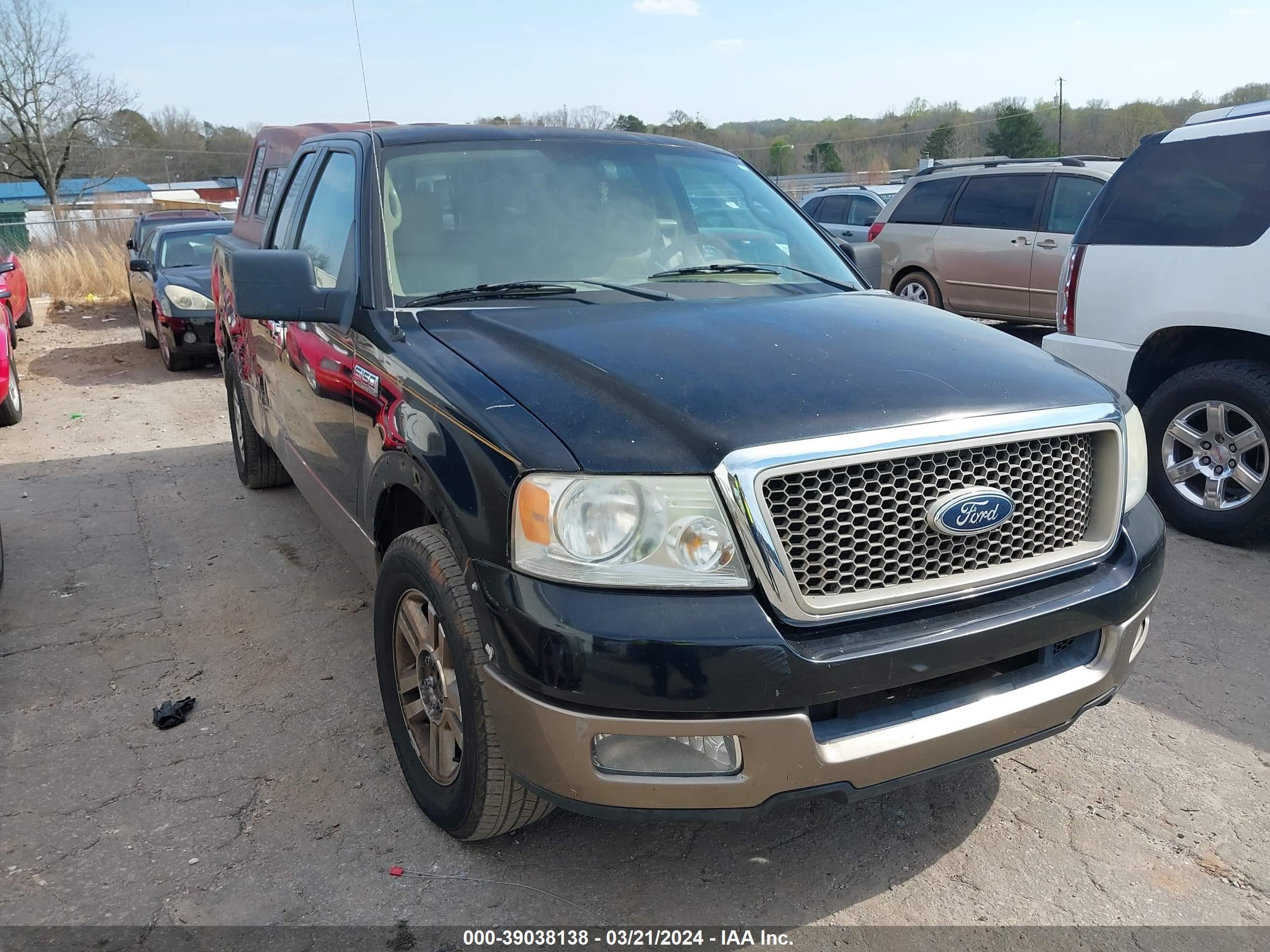 ford f-150 2005 1ftpx12505fa06913