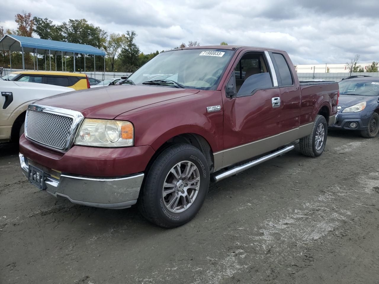 ford f-150 2005 1ftpx12505na13544