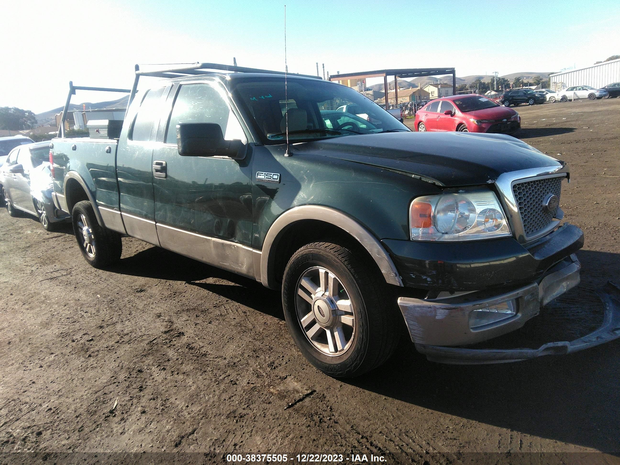 ford f-150 2004 1ftpx12534na22592