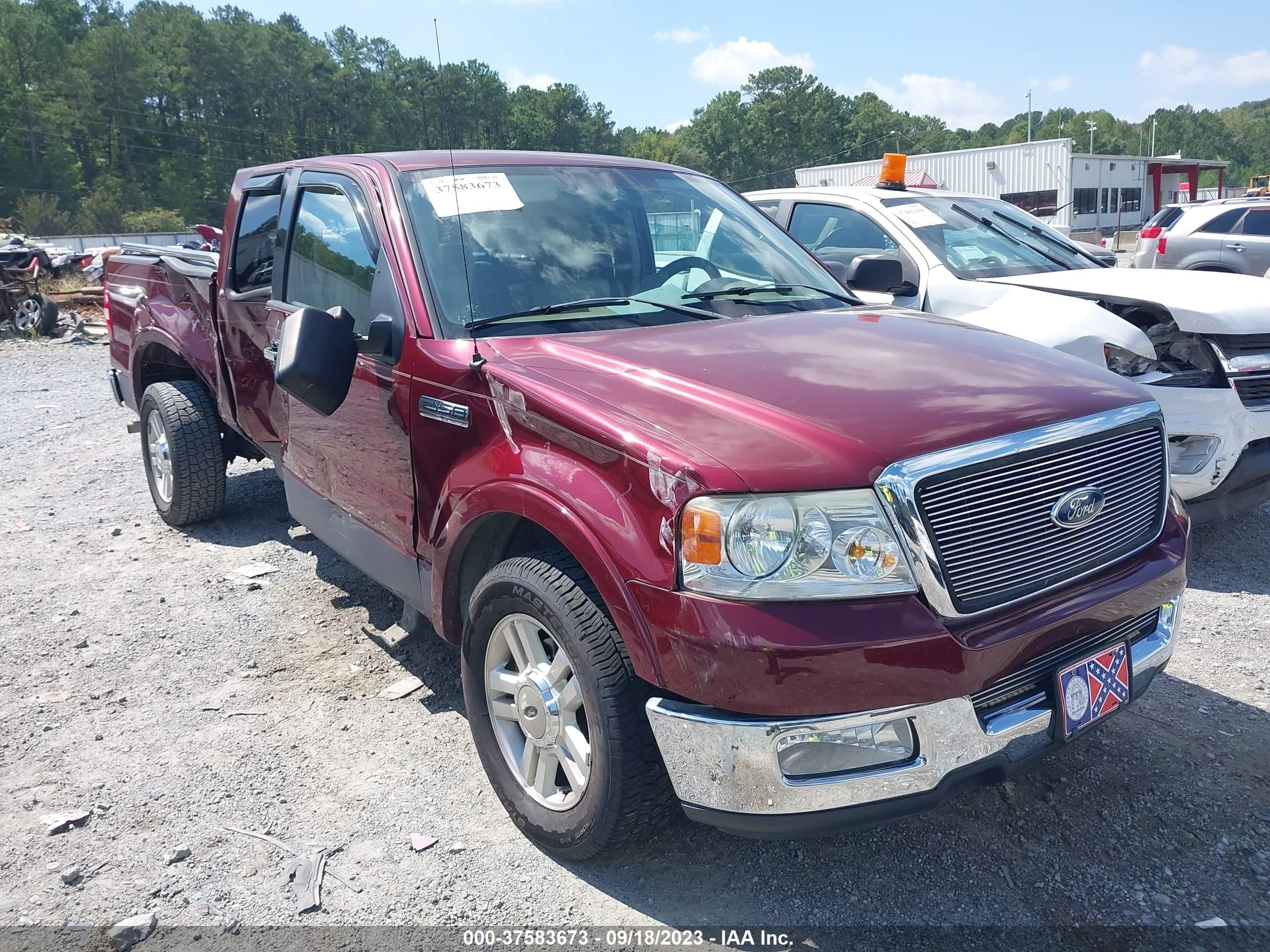 ford f-150 2004 1ftpx12534na68570