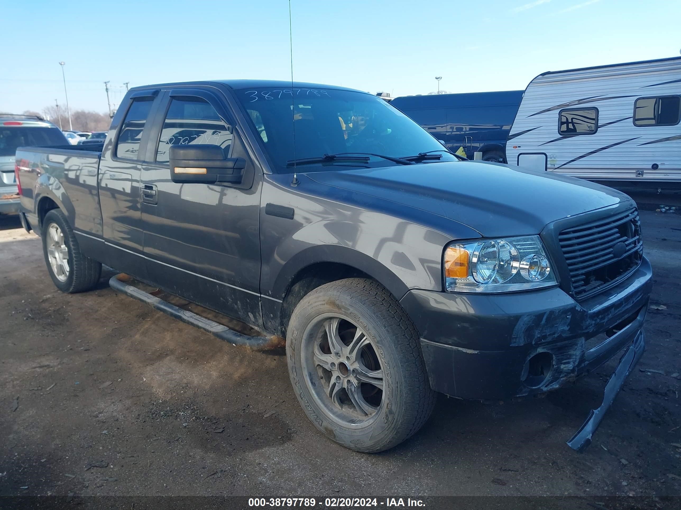 ford f-150 2007 1ftpx12557kb71222