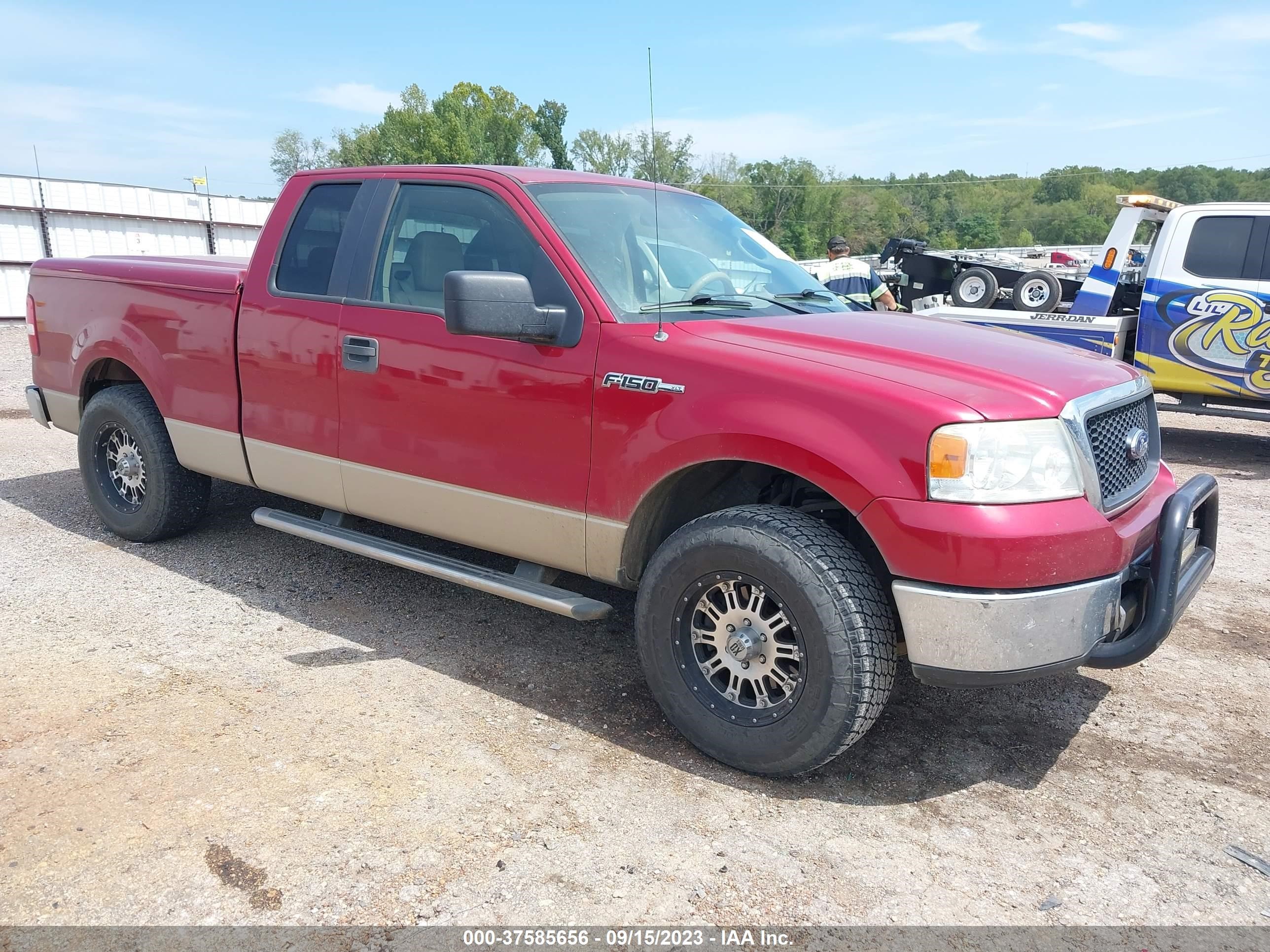 ford f-150 2007 1ftpx12557kc74057