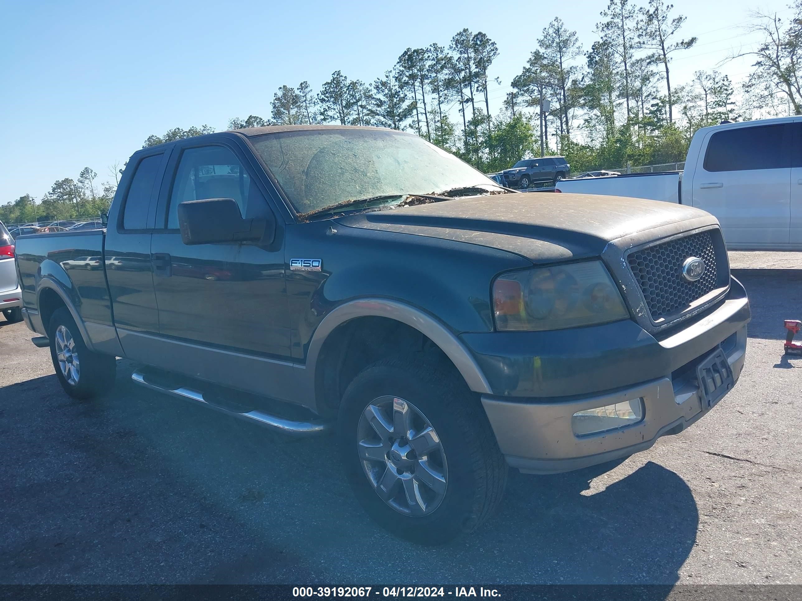 ford f-150 2004 1ftpx12564nb84829