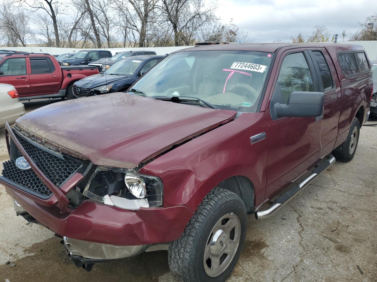 ford f-150 2005 1ftpx12595kd30384