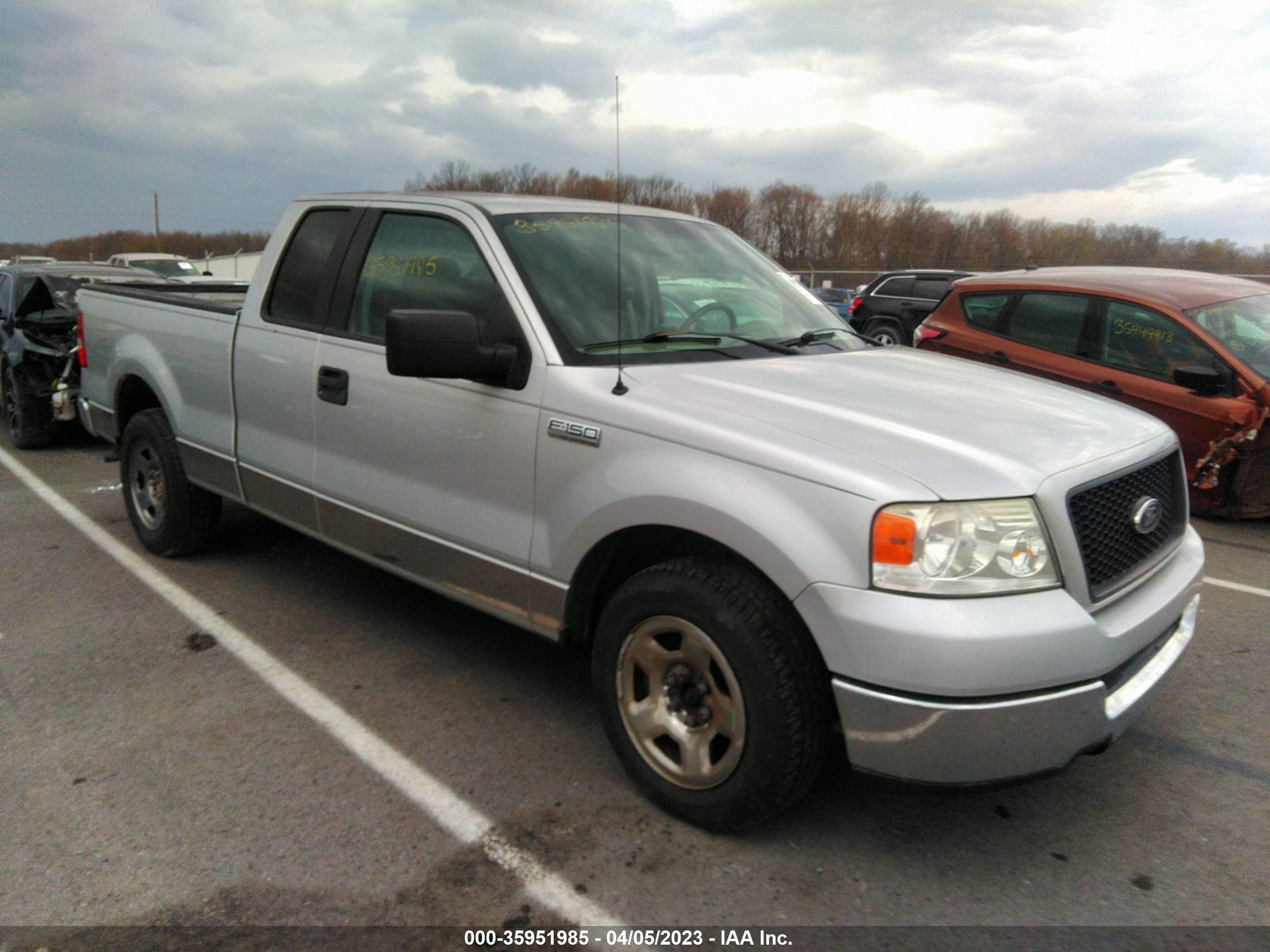 ford f-150 2005 1ftpx12595na68073