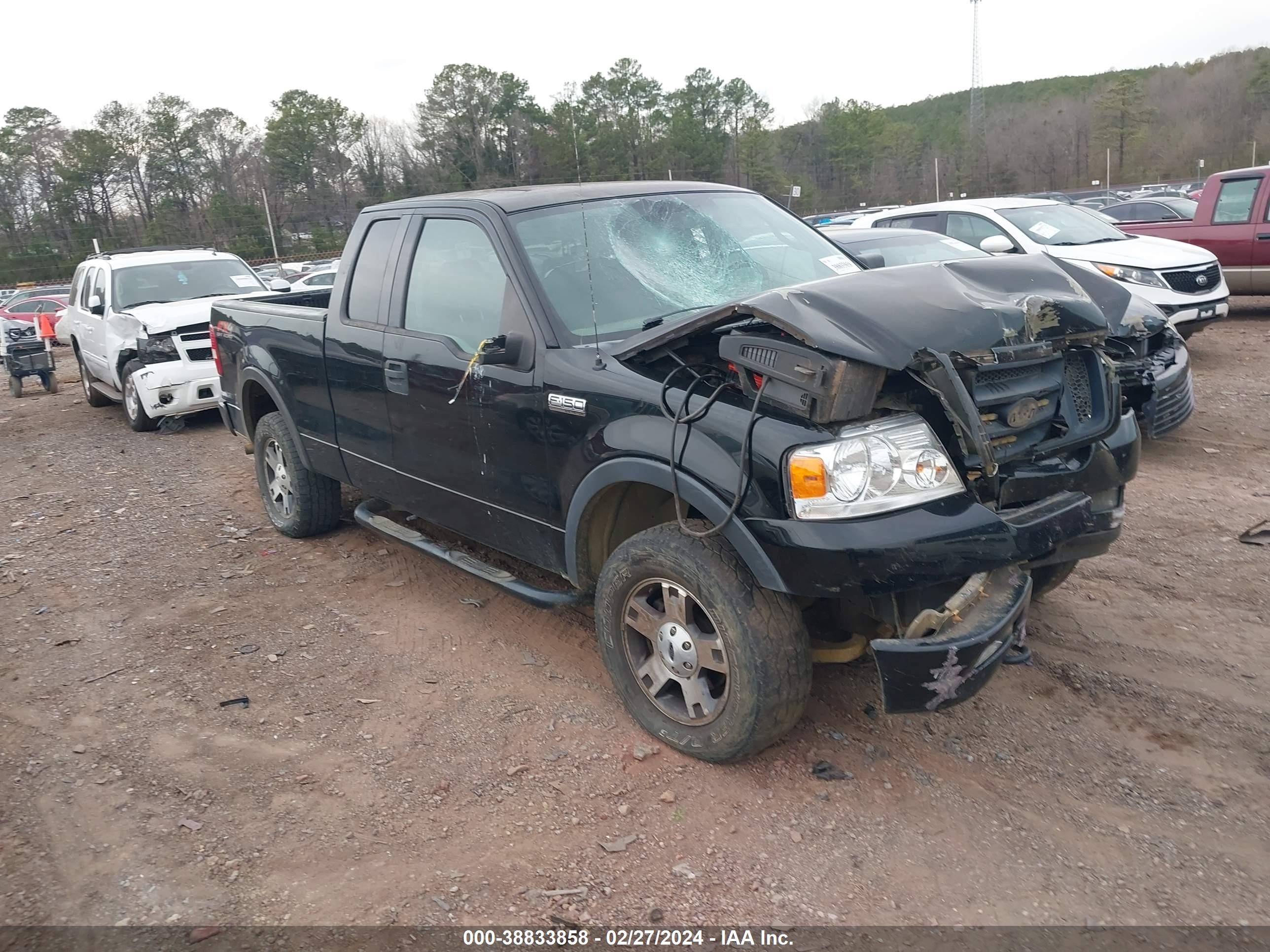 ford f-150 2004 1ftpx14504fa17809