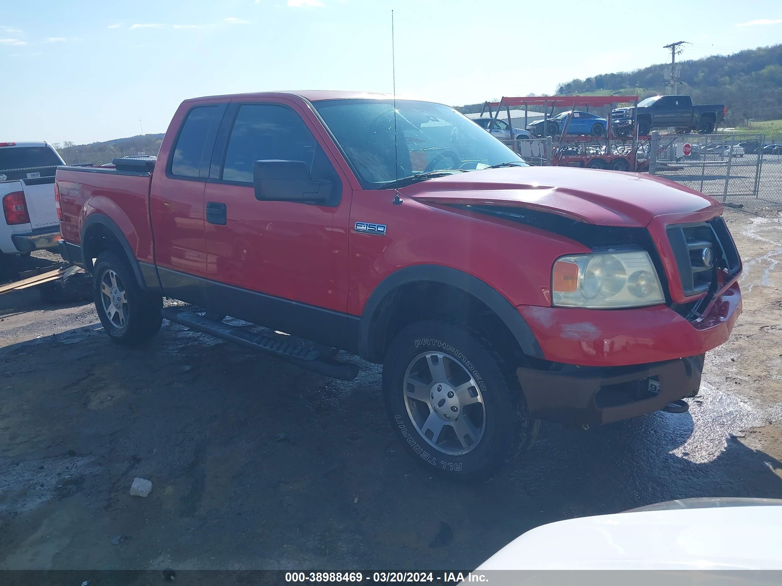 ford f-150 2004 1ftpx14524kc20210