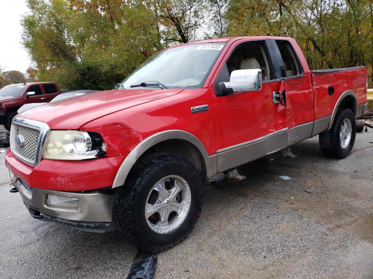 ford f-150 2004 1ftpx14524nc55618