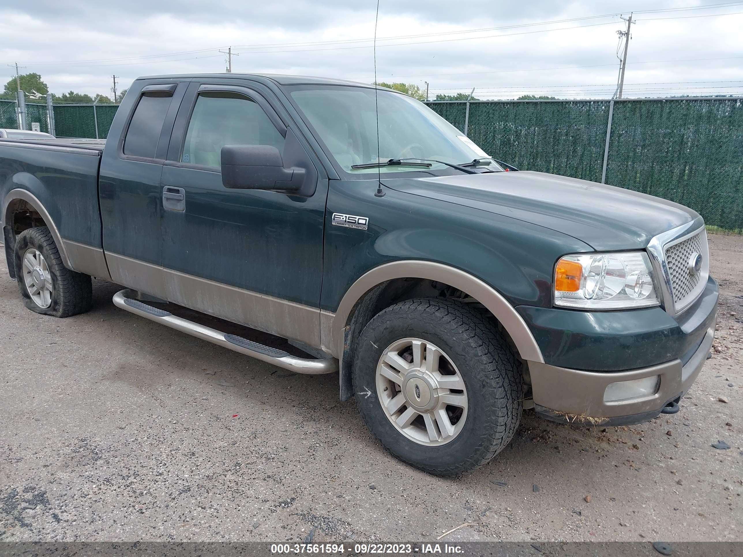 ford f-150 2004 1ftpx14554nc49571