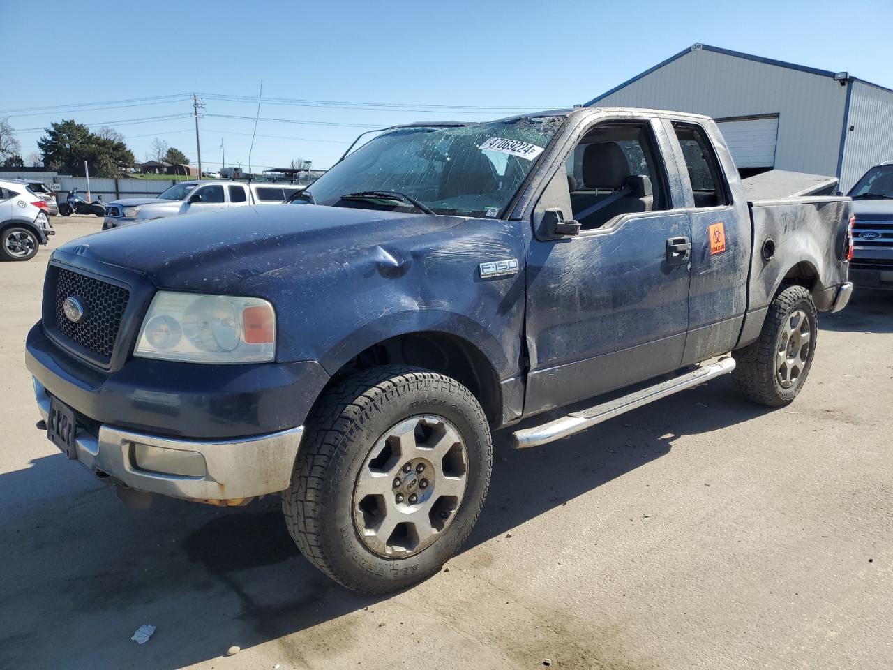 ford f-150 2004 1ftpx14584kc44608