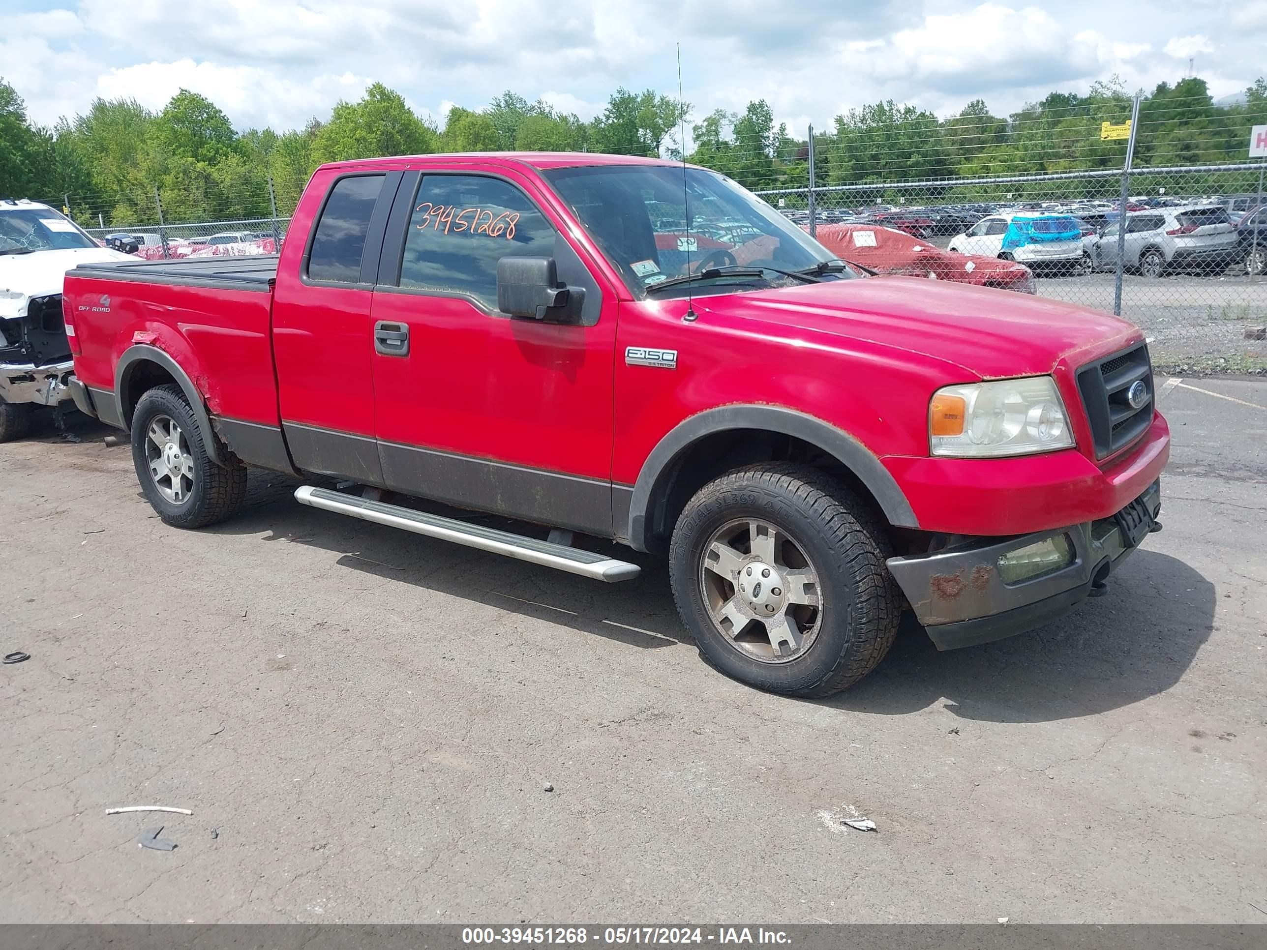 ford f-150 2005 1ftpx14585fa56178