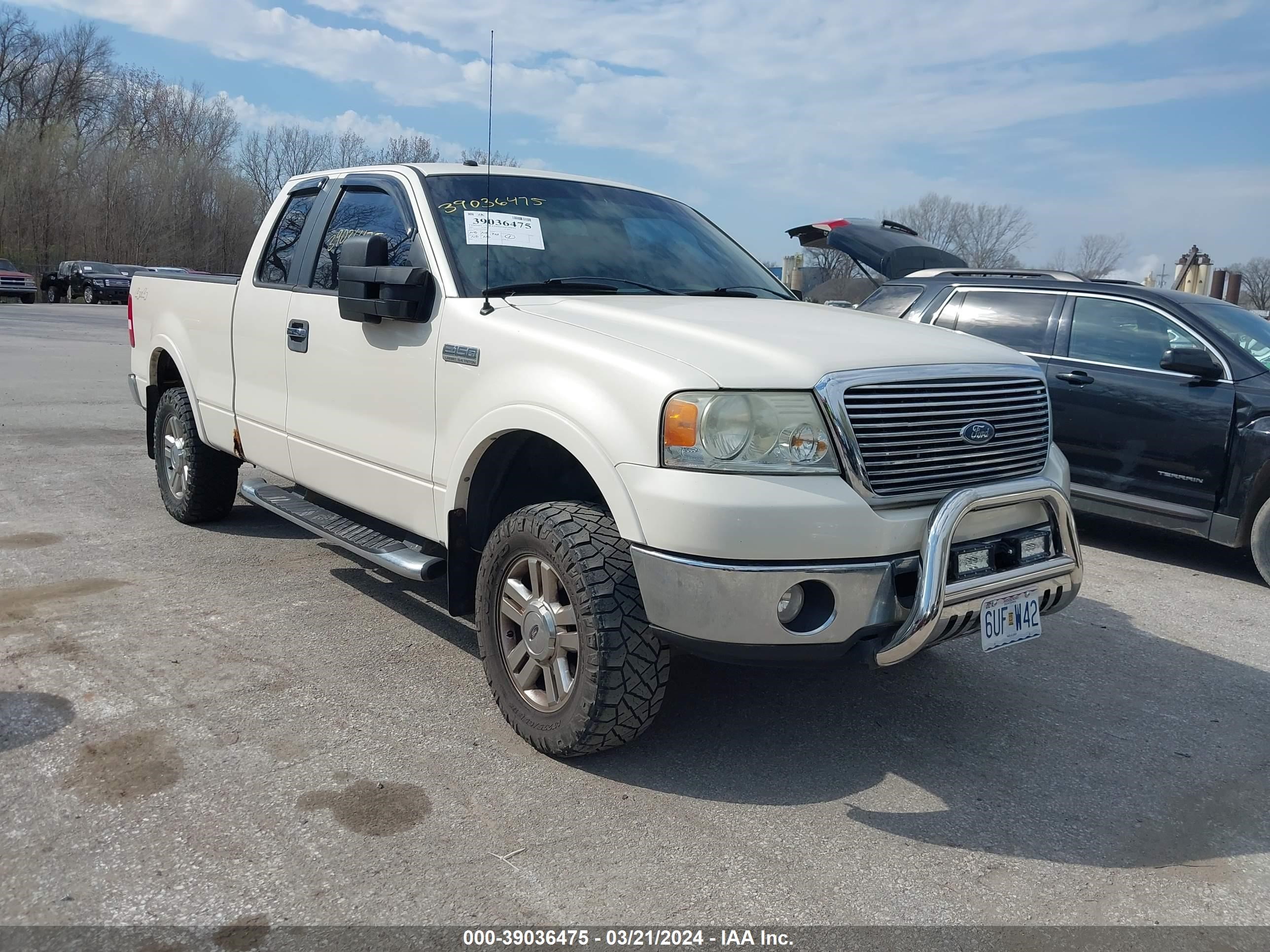 ford f-150 2007 1ftpx14v07fb64765