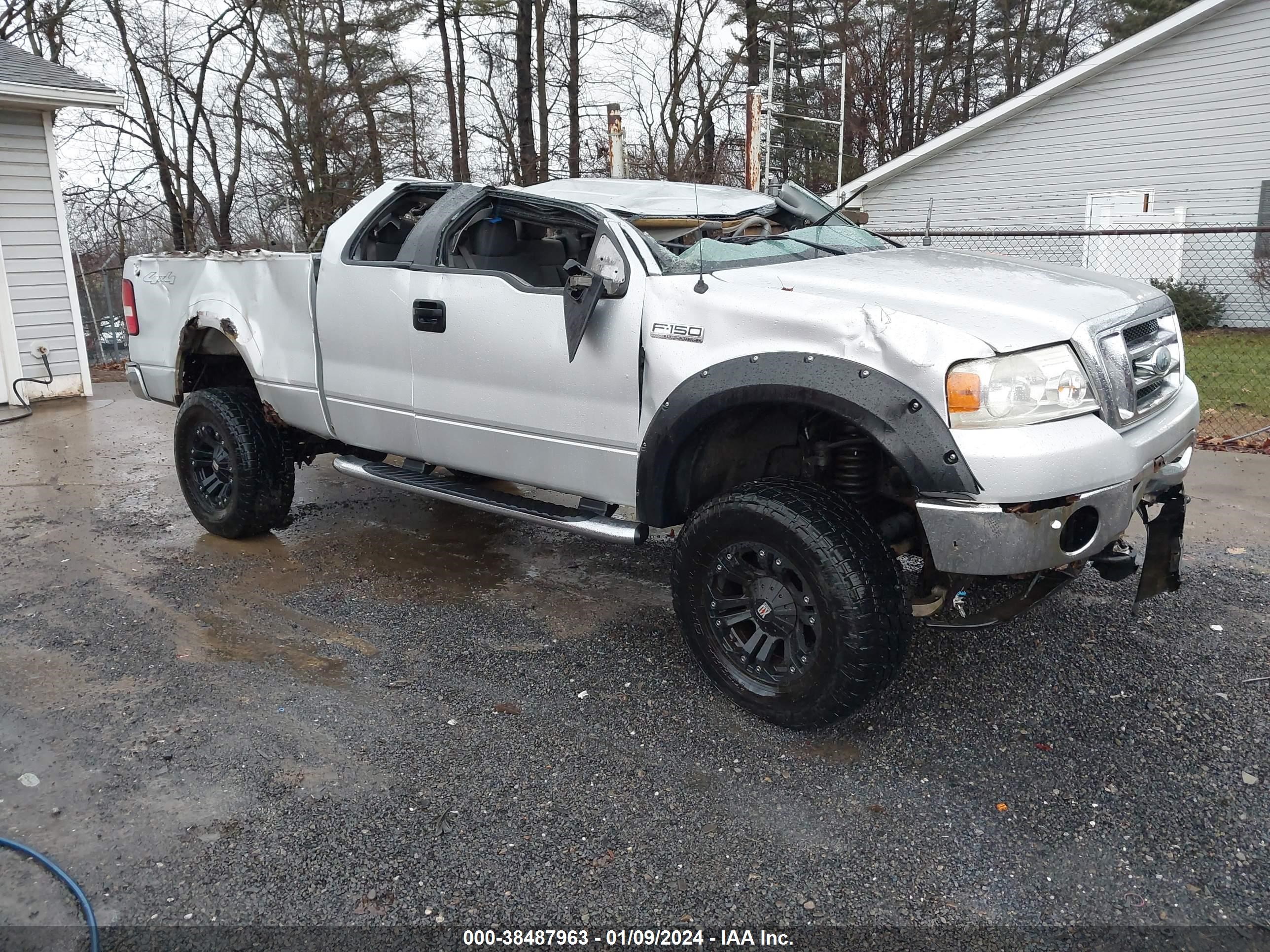 ford f-150 2008 1ftpx14v48fa24901