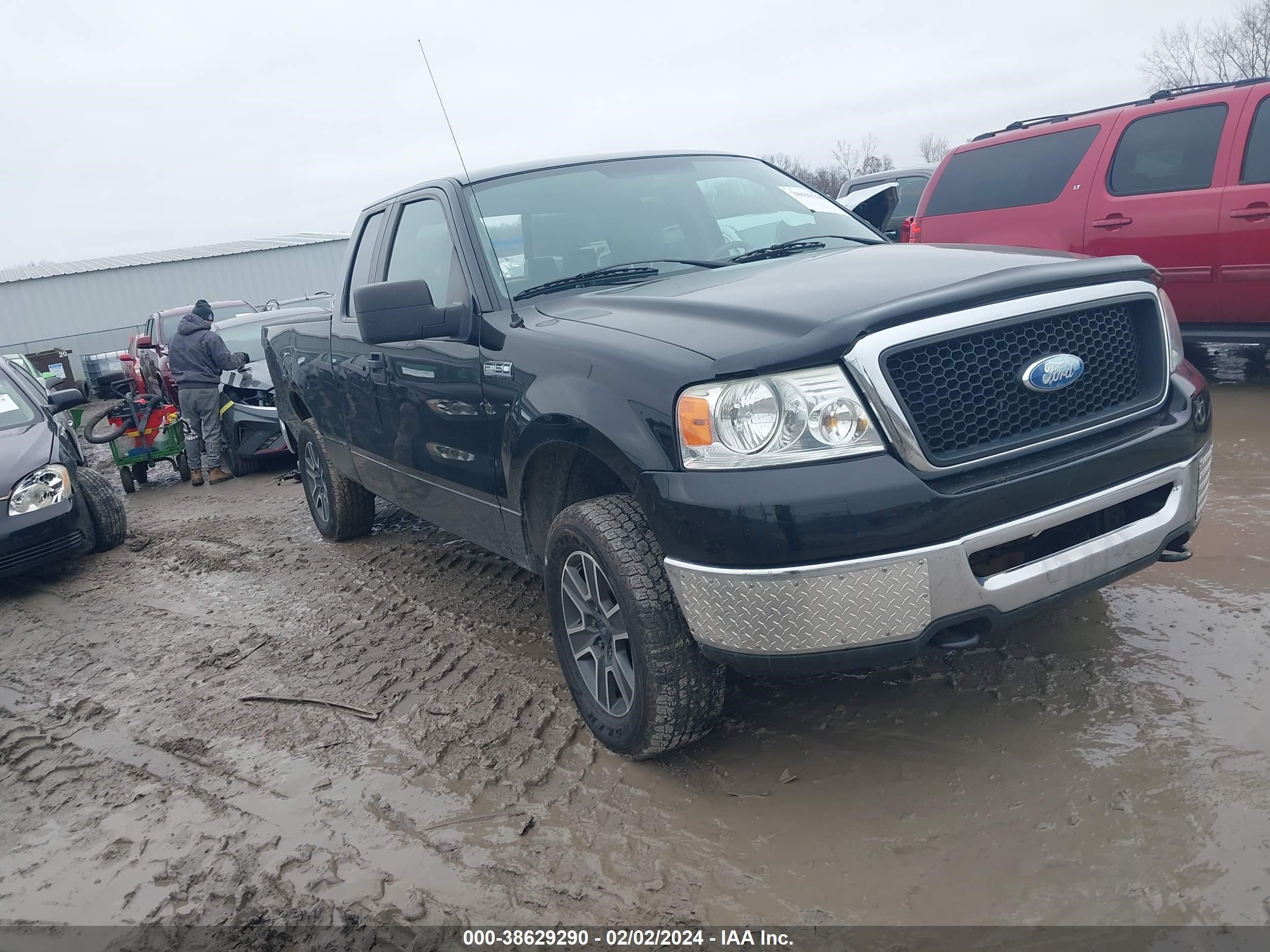 ford f-150 2007 1ftpx14v57na02667