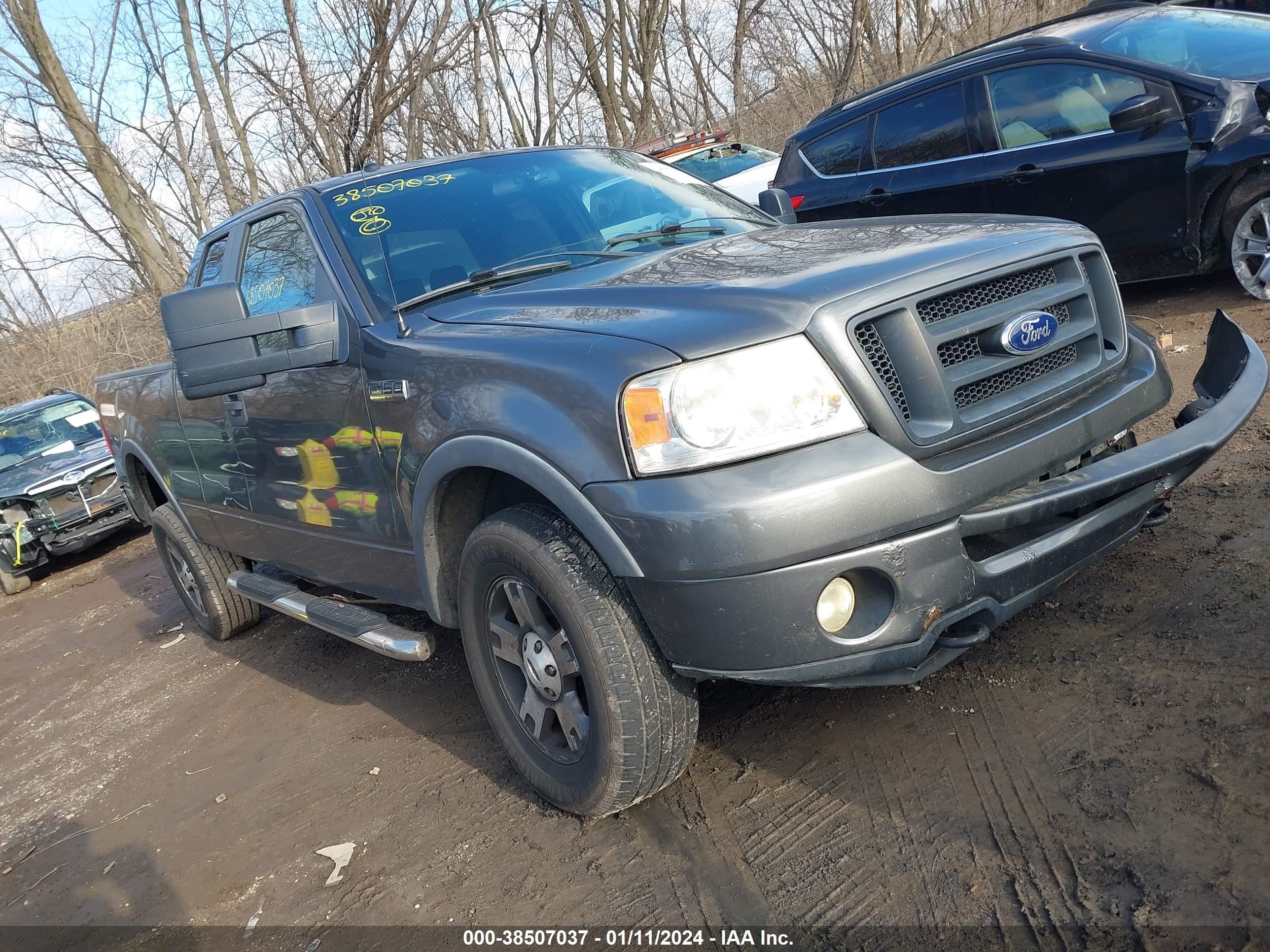 ford f-150 2007 1ftpx14v57na74940