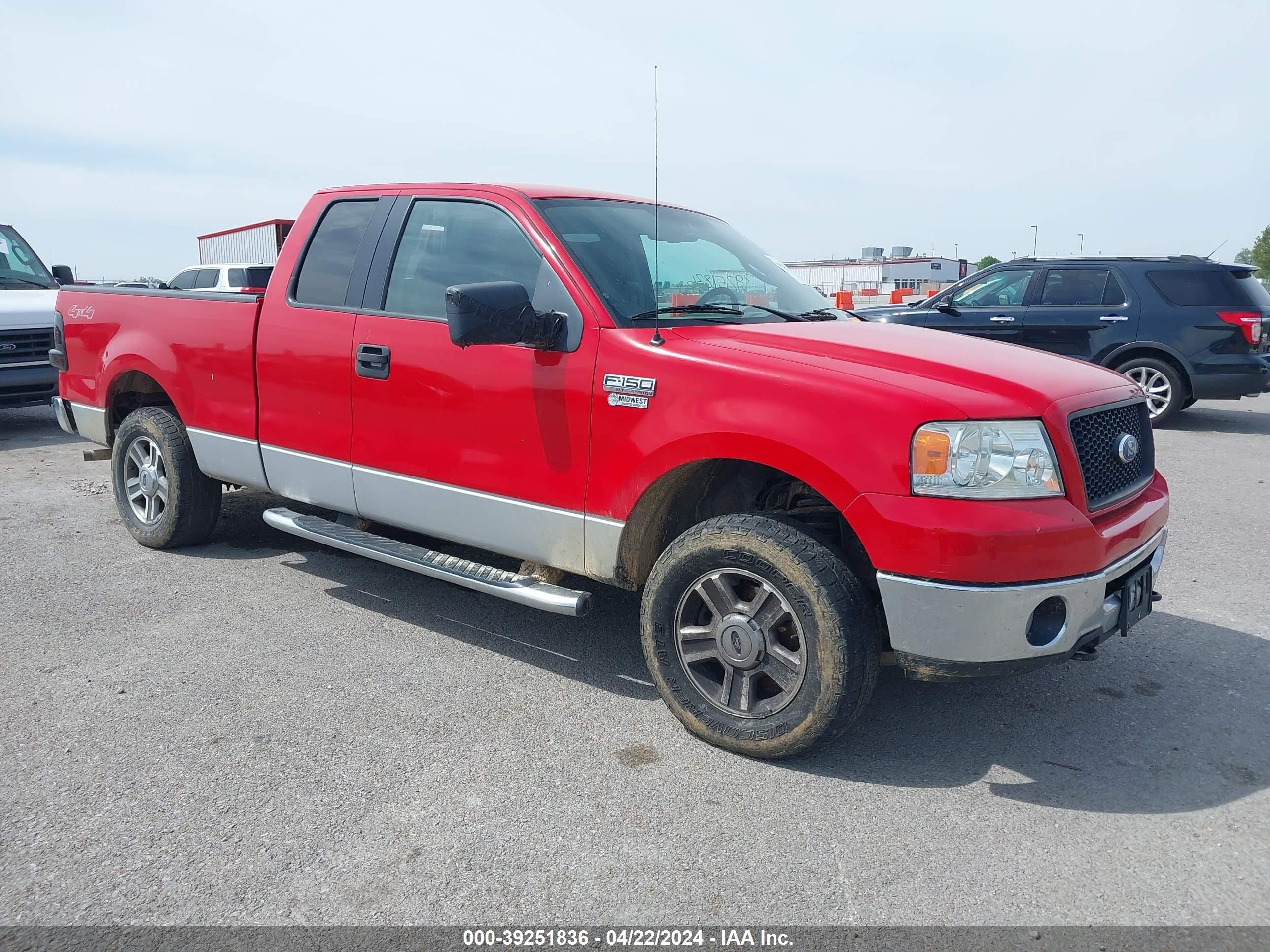 ford f-150 2006 1ftpx14v96nb85957