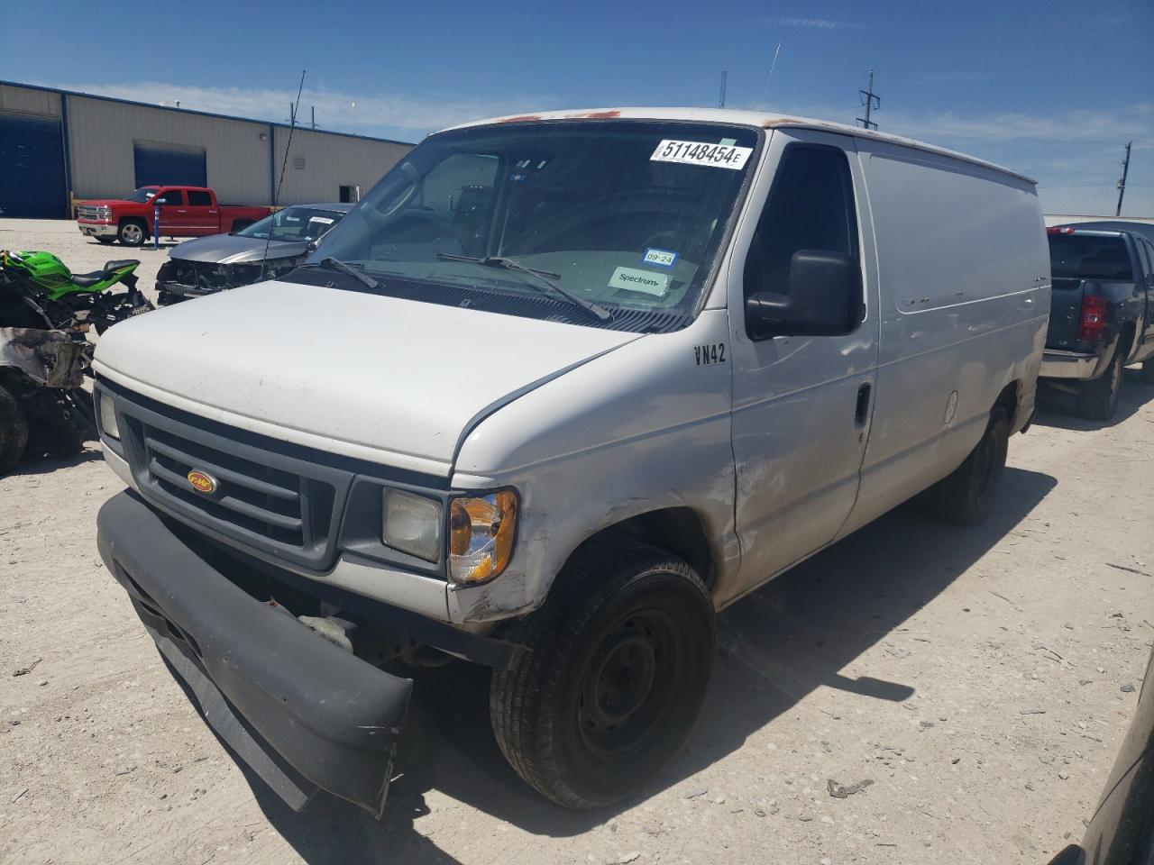 ford econoline 2003 1ftre14wx3ha42453