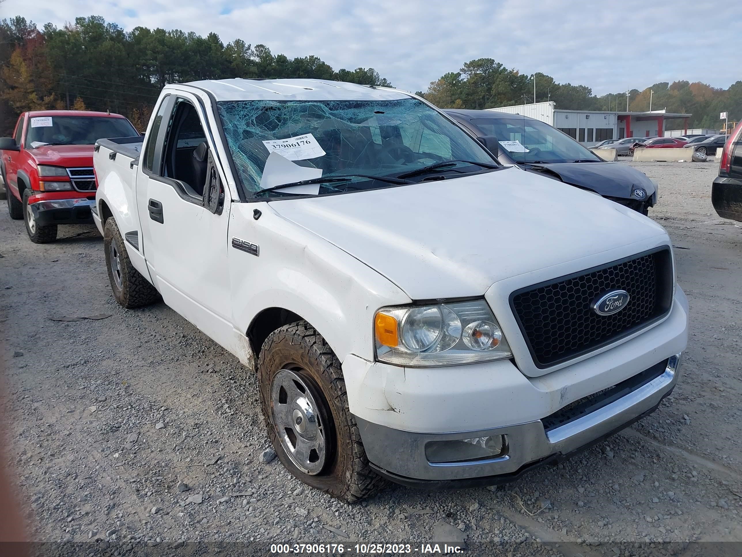 ford f-150 2005 1ftrf02565kc32659