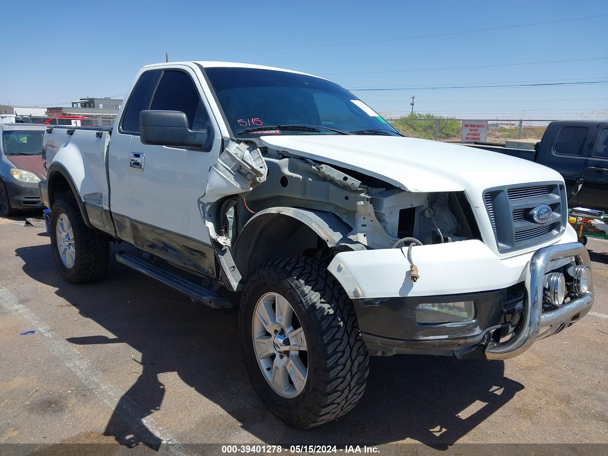 ford f-150 2005 1ftrf04595kb47375