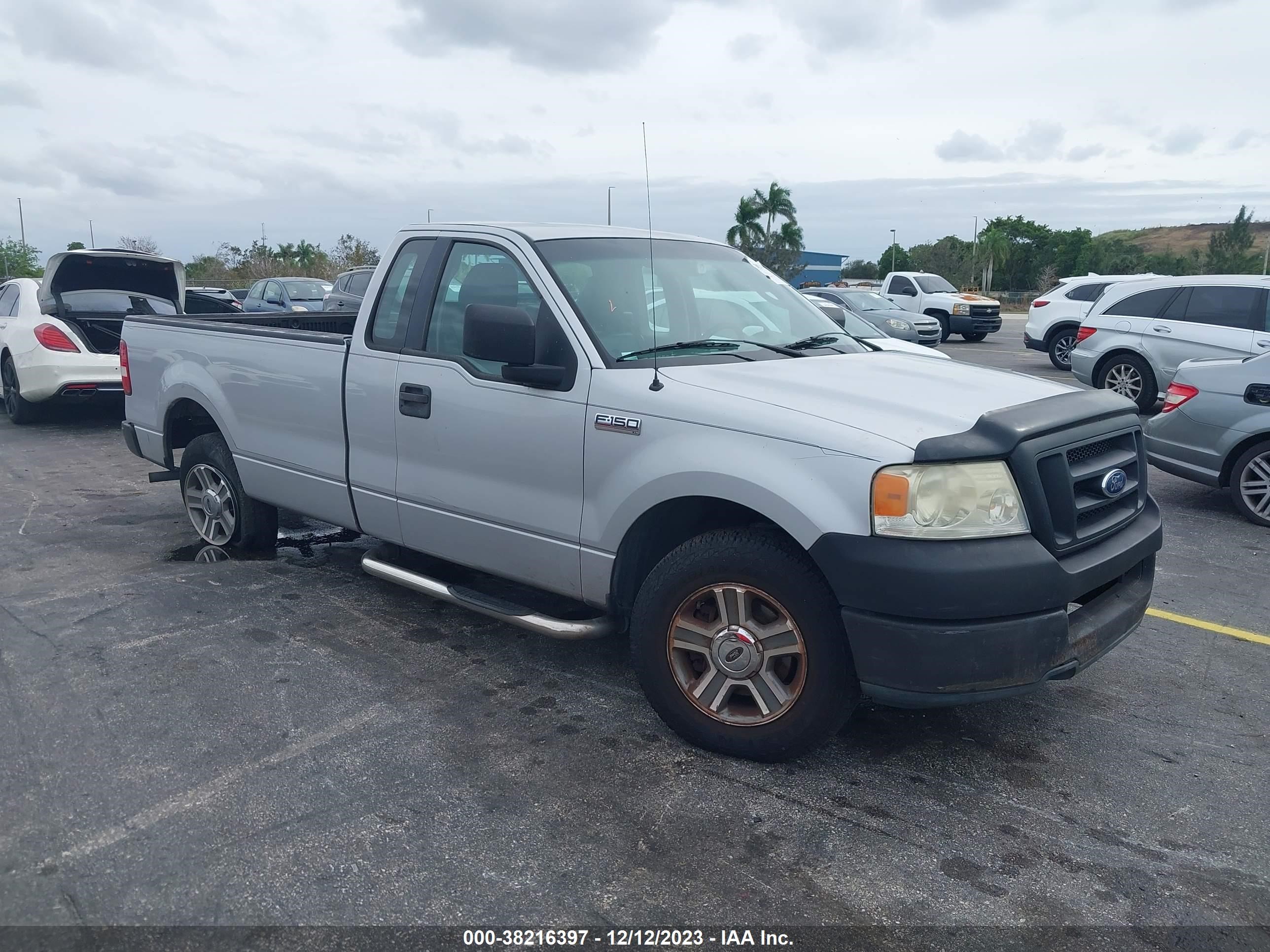 ford f-150 2005 1ftrf12225nb64953