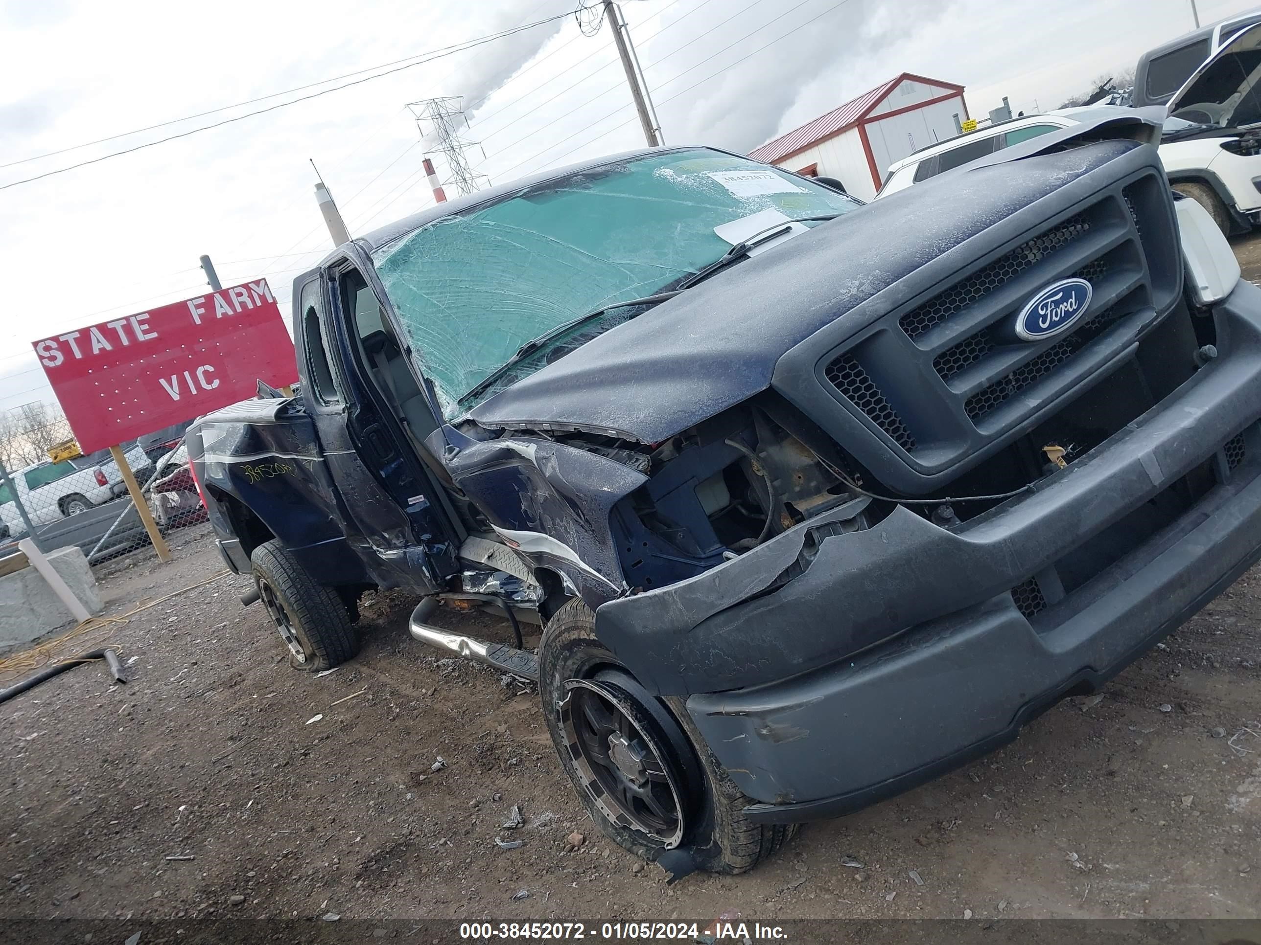 ford f-150 2005 1ftrf12245na79032