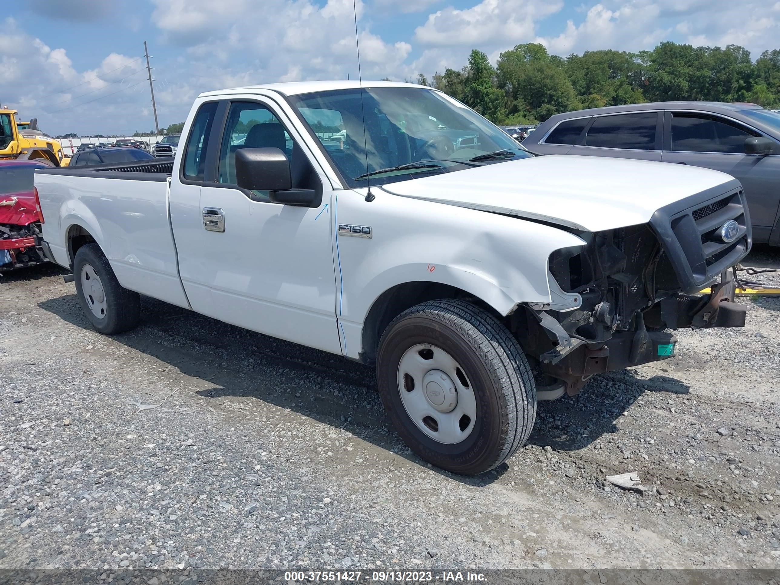 ford f-150 2007 1ftrf12247na49743