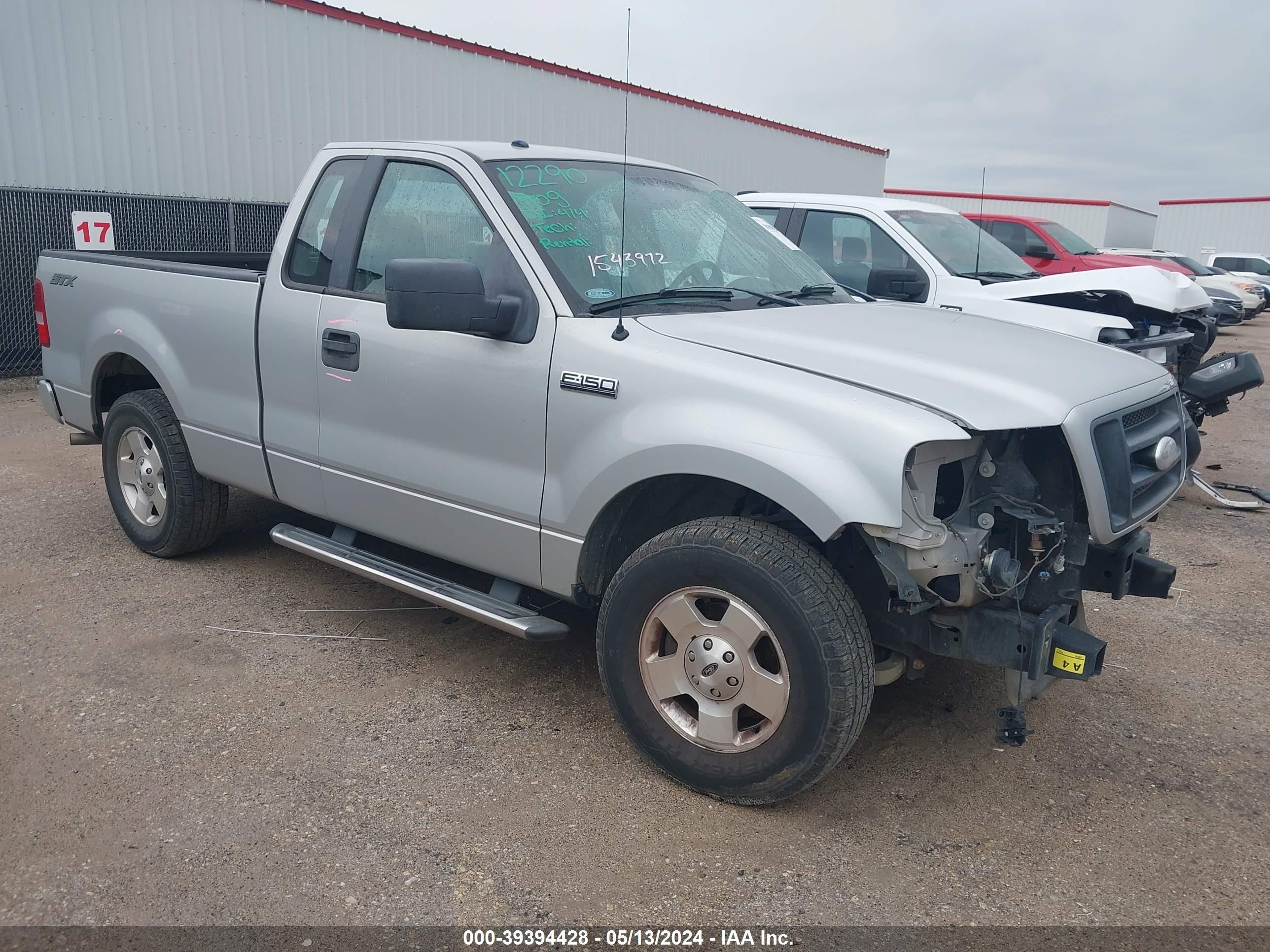 ford f-150 2007 1ftrf12277kb62989