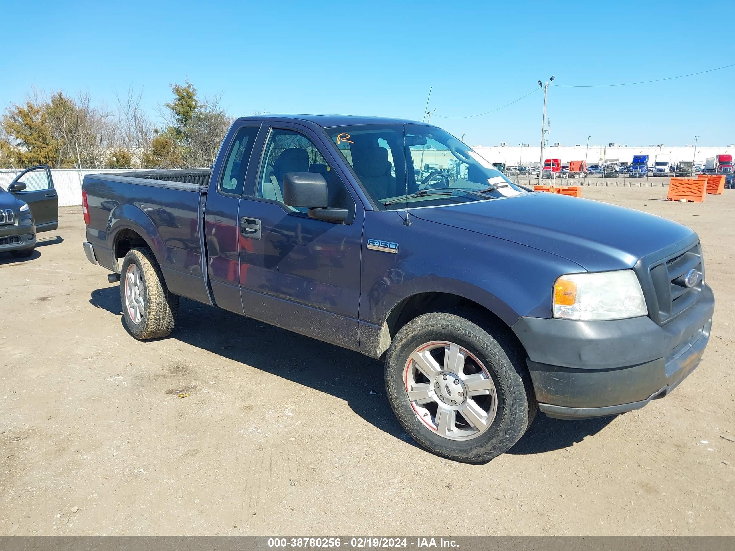 ford f-150 2005 1ftrf122x5nb13295