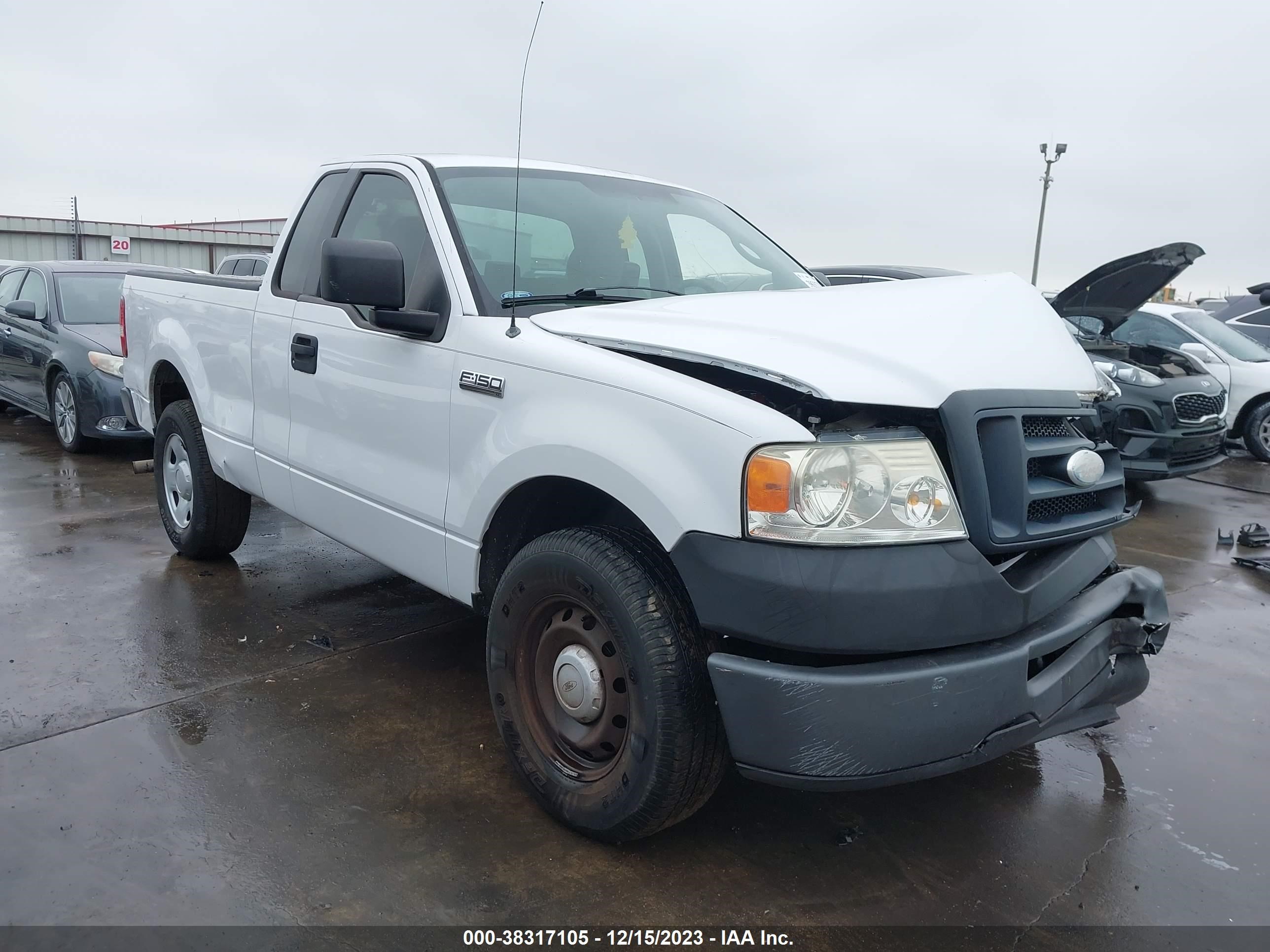 ford f-150 2008 1ftrf122x8kf03934