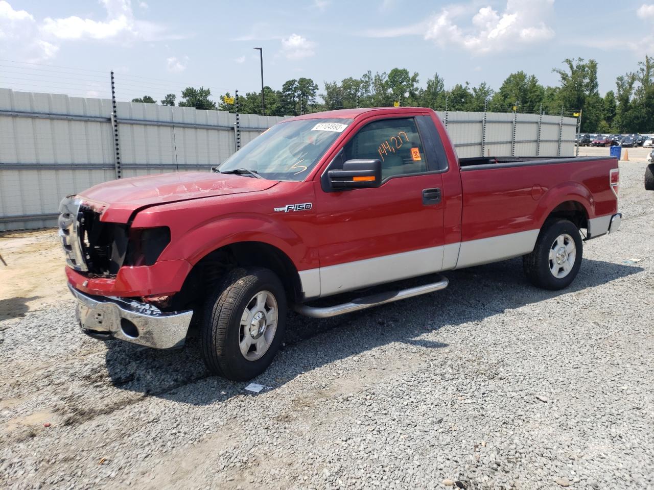 ford f-150 2009 1ftrf12849kb57384