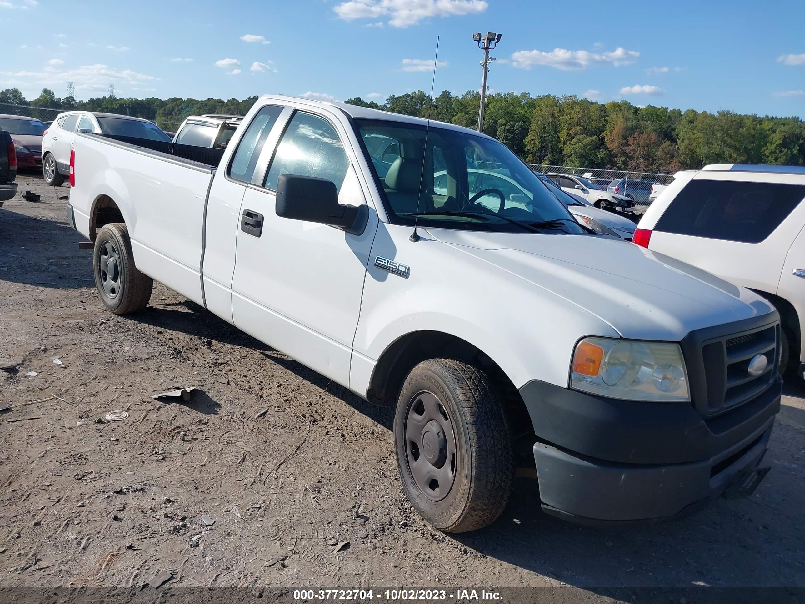 ford f-150 2007 1ftrf12w37kb81350