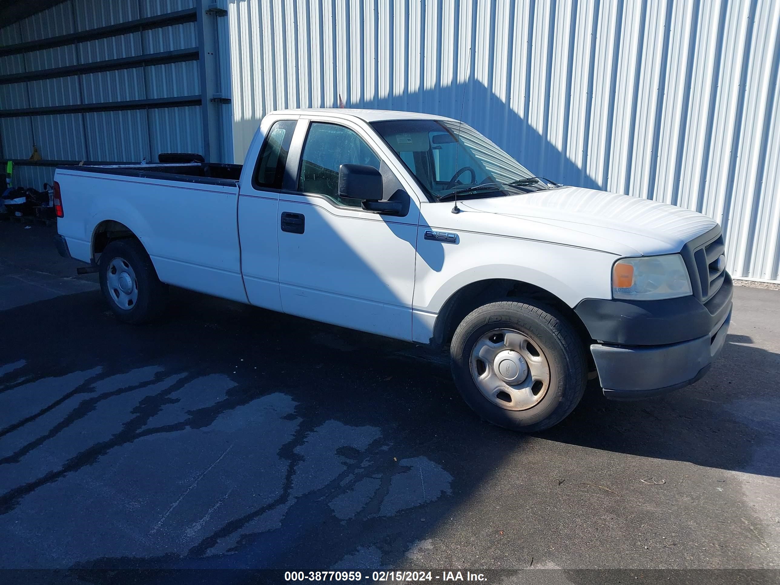 ford f-150 2007 1ftrf12w77kc18450