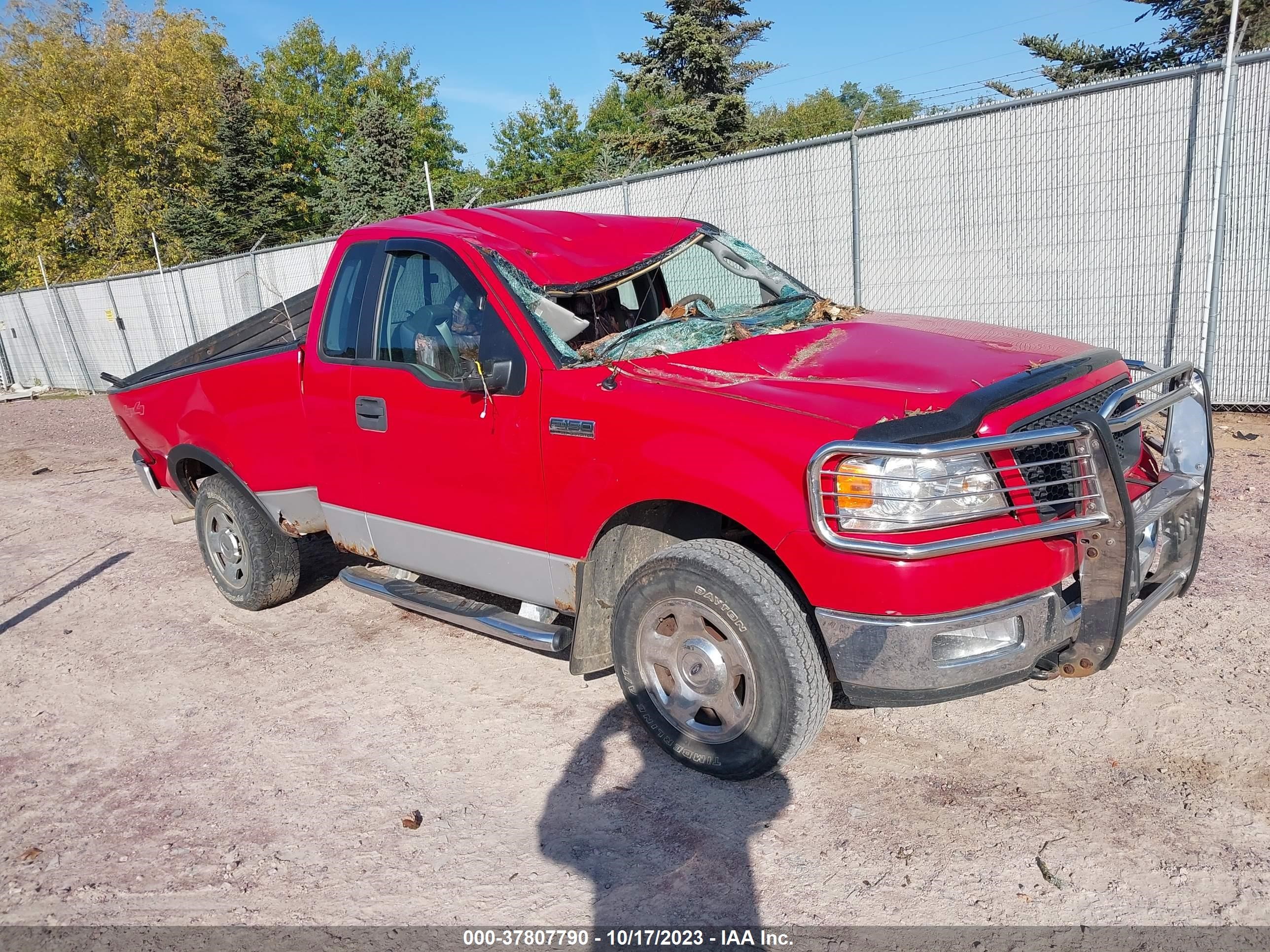 ford f-150 2005 1ftrf14535kb90356