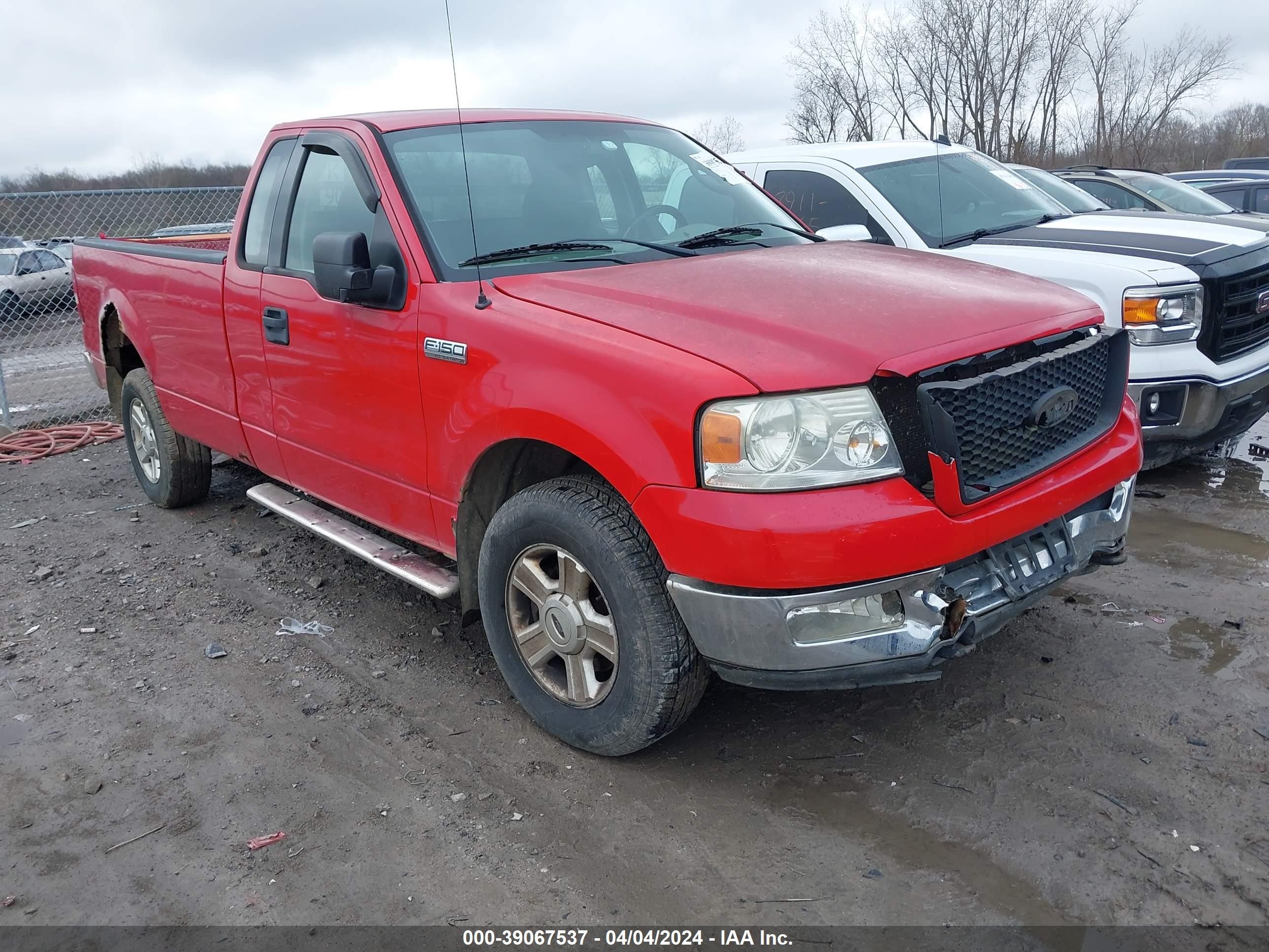 ford f-150 2004 1ftrf145x4na33355