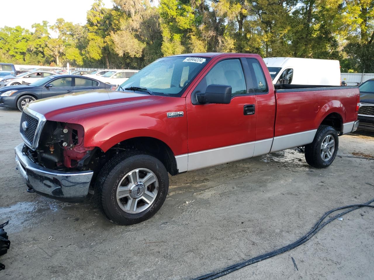 ford f-150 2007 1ftrf14v87ka95519