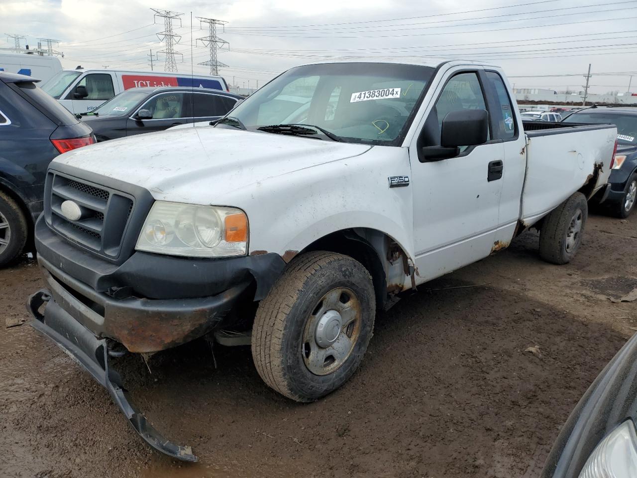 ford f-150 2007 1ftrf14w47kd15554