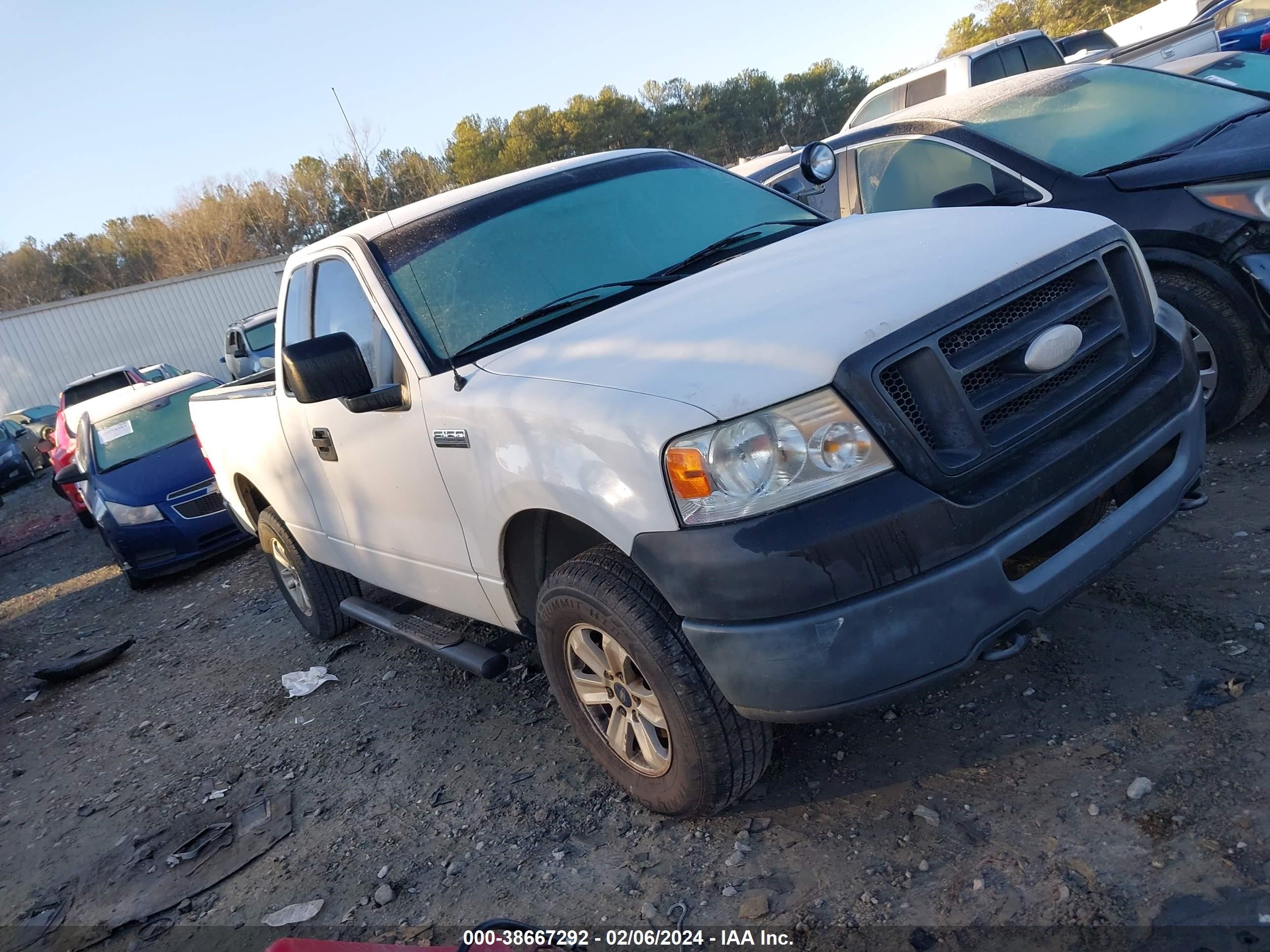 ford f-150 2007 1ftrf14w57na49220