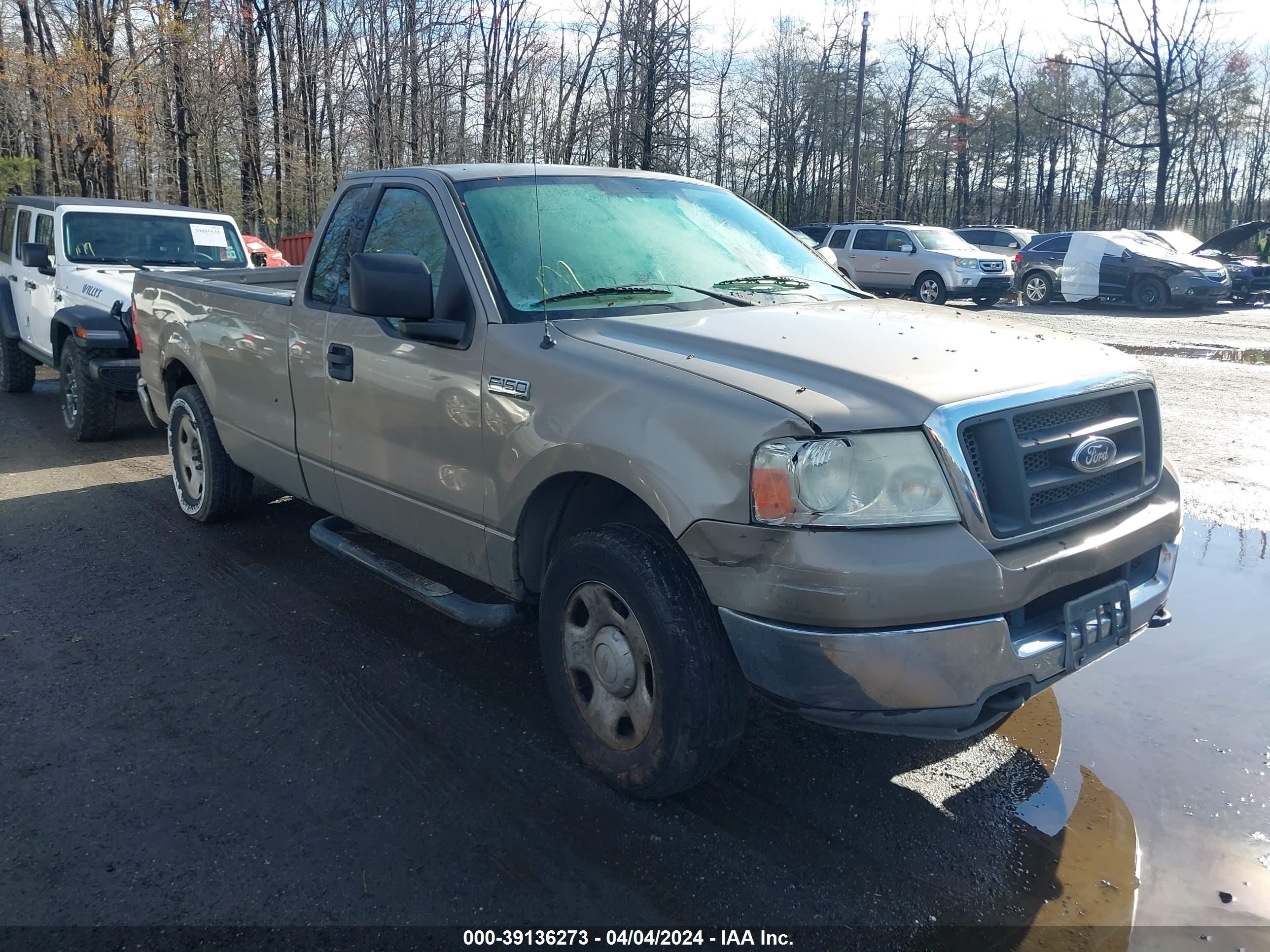 ford f-150 2004 1ftrf14w84nb73574